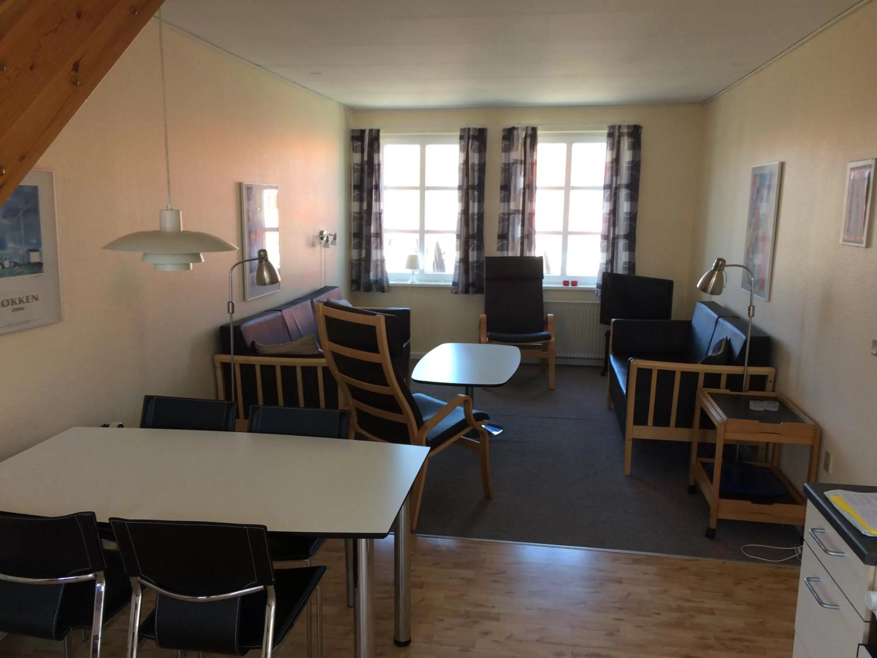Living room in Løkken Badehotel Apartments