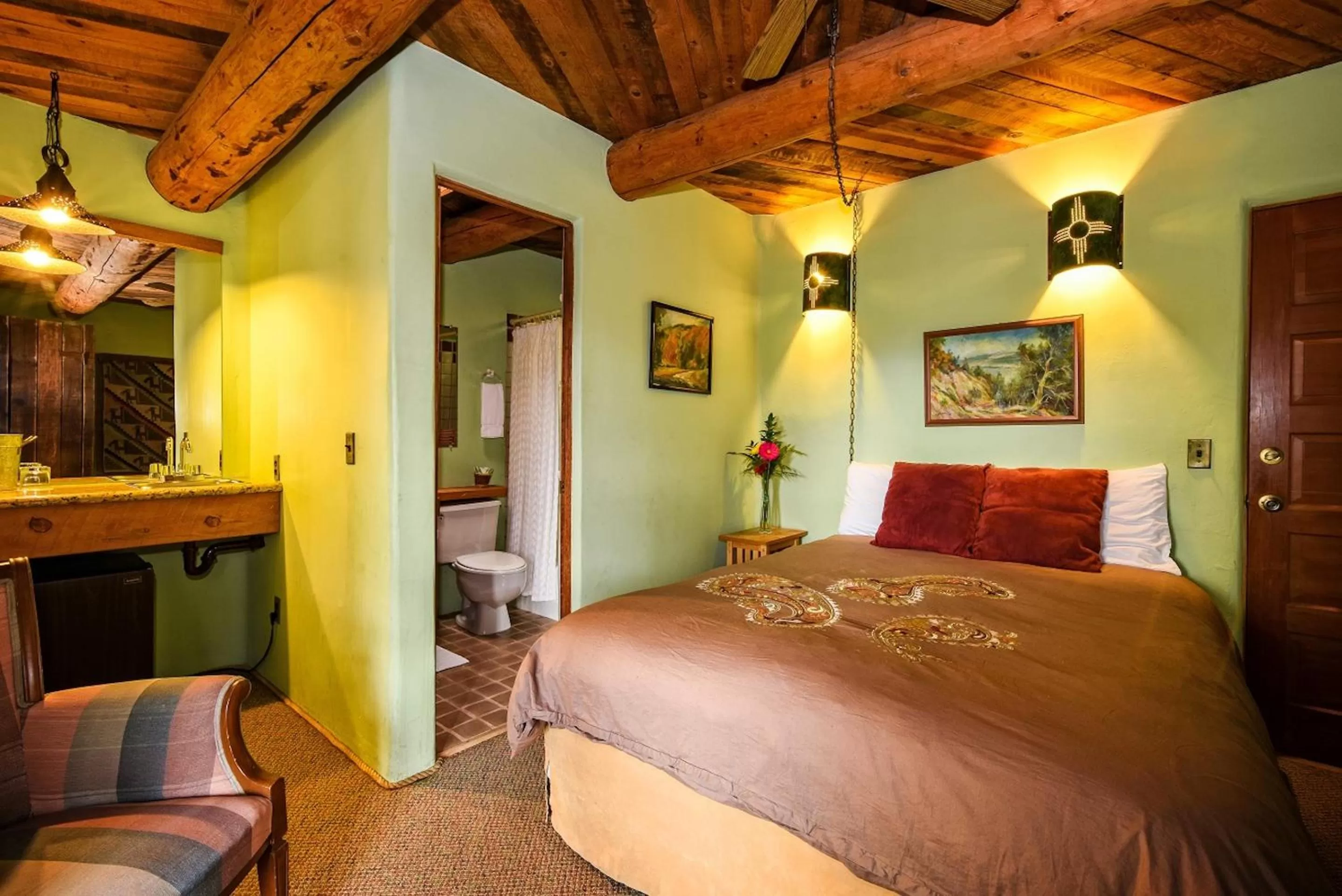 Bed in Chipeta Lodge