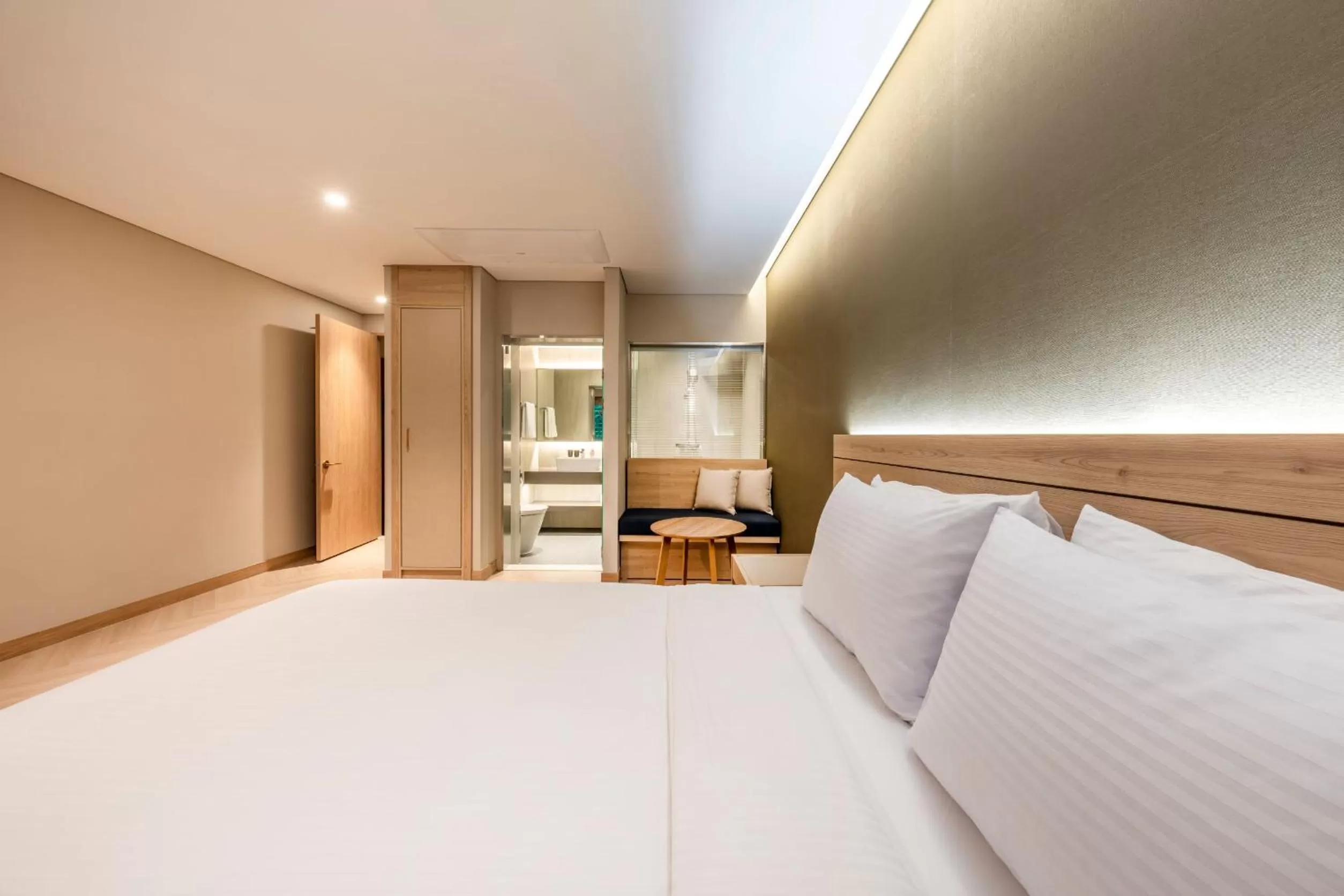 Bedroom, Bed in Hotel Foret The Spa