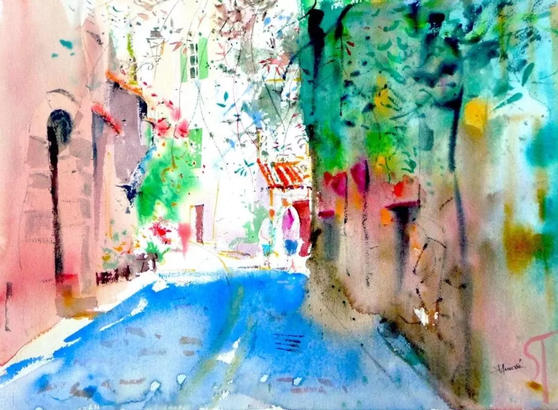 Decorative detail in Chambres d'Hôtes de Fleurus