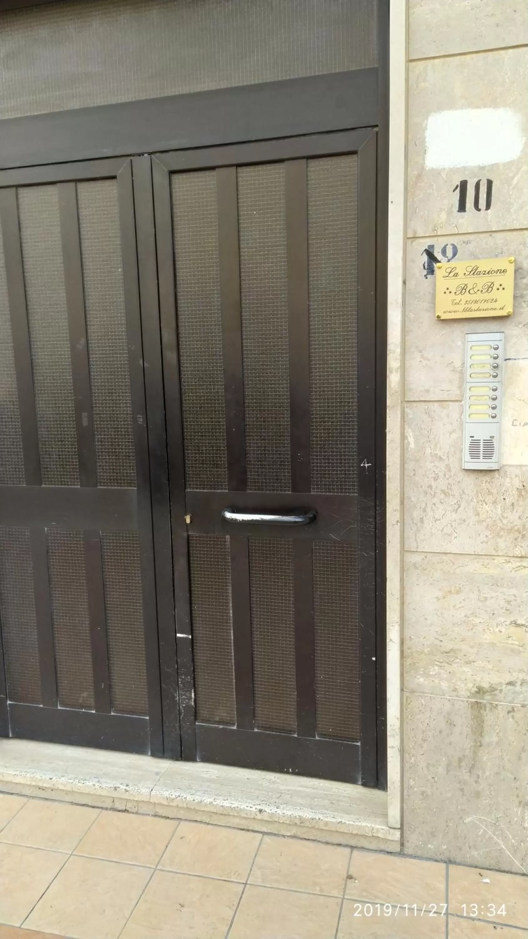 Property building in B&B La Stazione