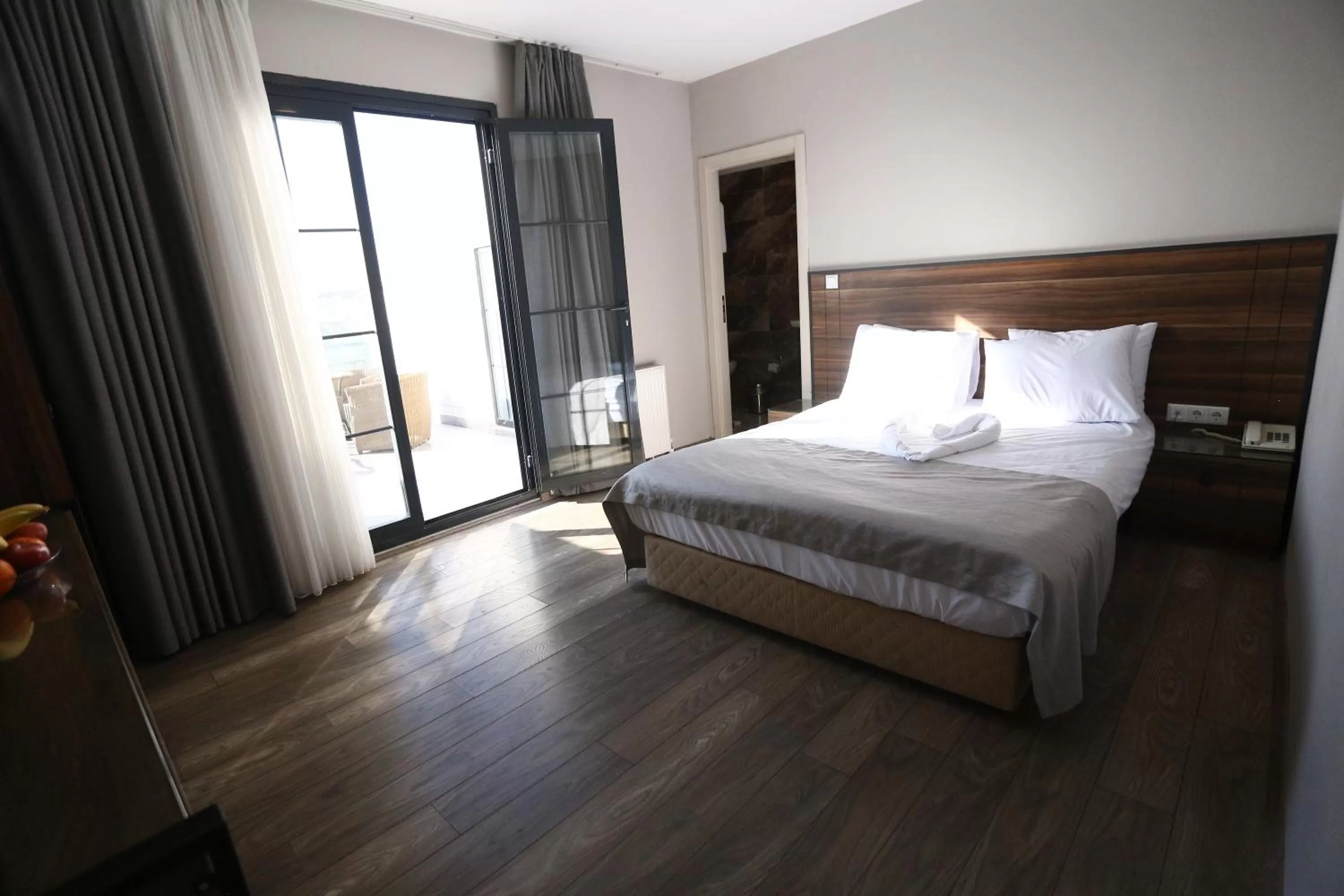 Bed in Albatros Premier Hotel