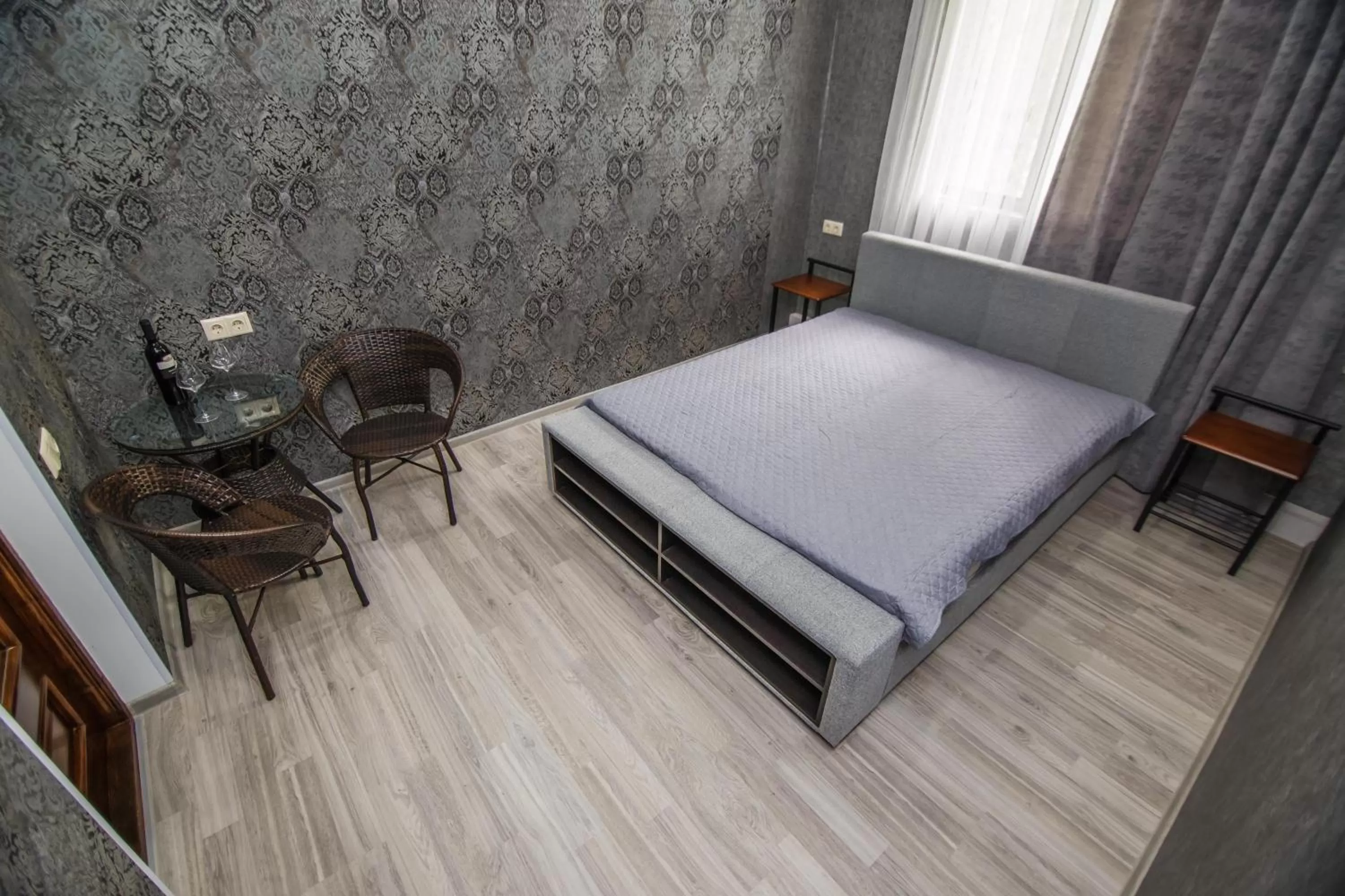 Bed in House at the Sea