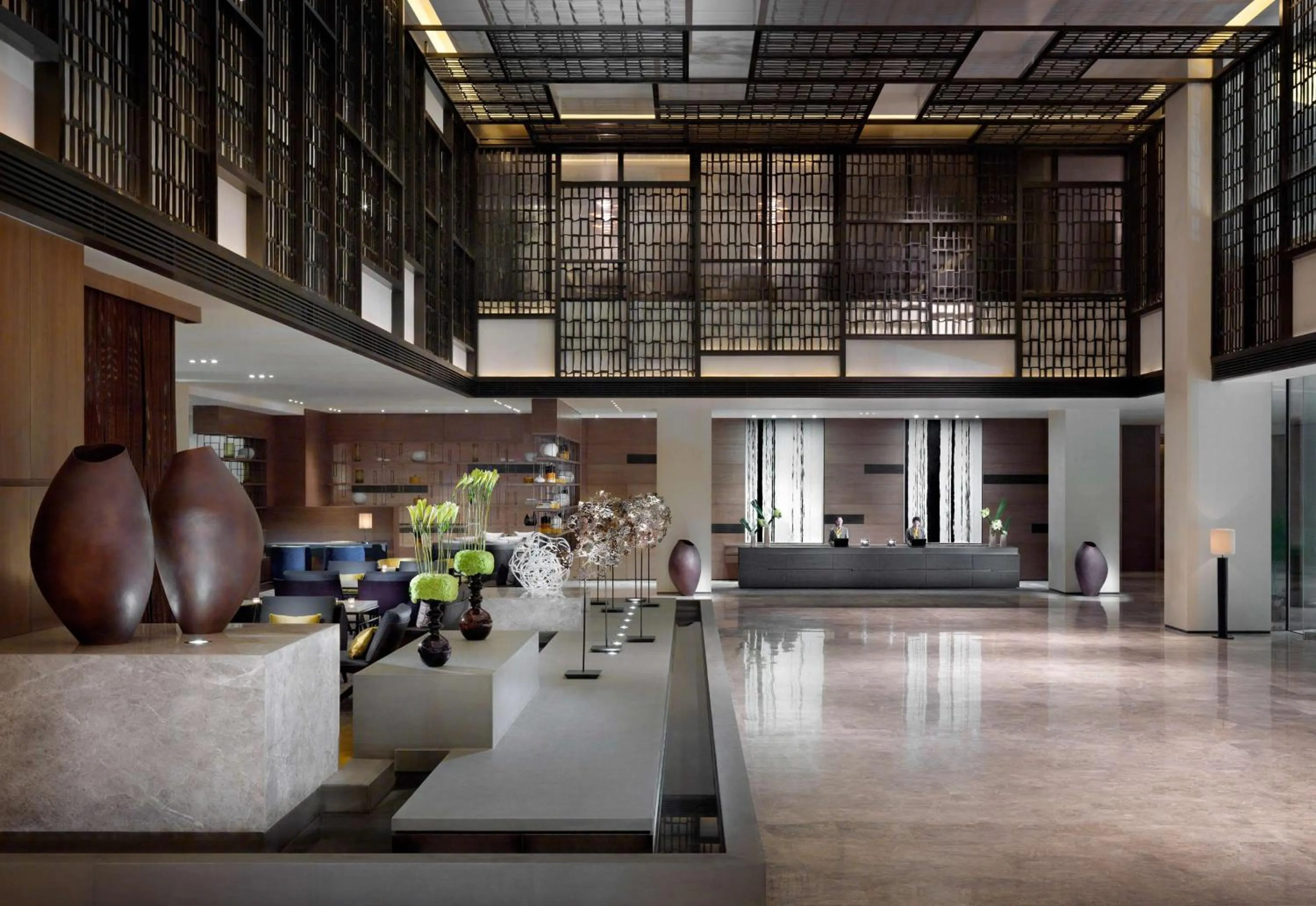 Lobby or reception in Hyatt Regency Tianjin East