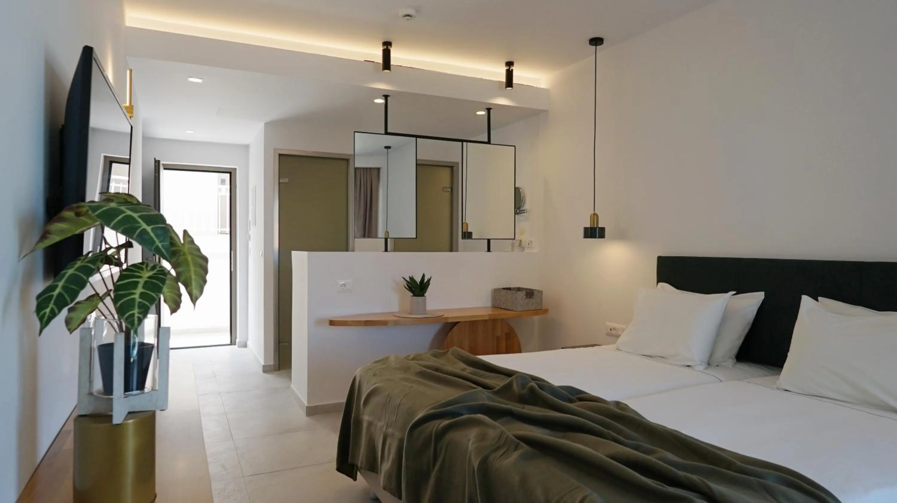 Bed in Diana Palace Hotel Zakynthos