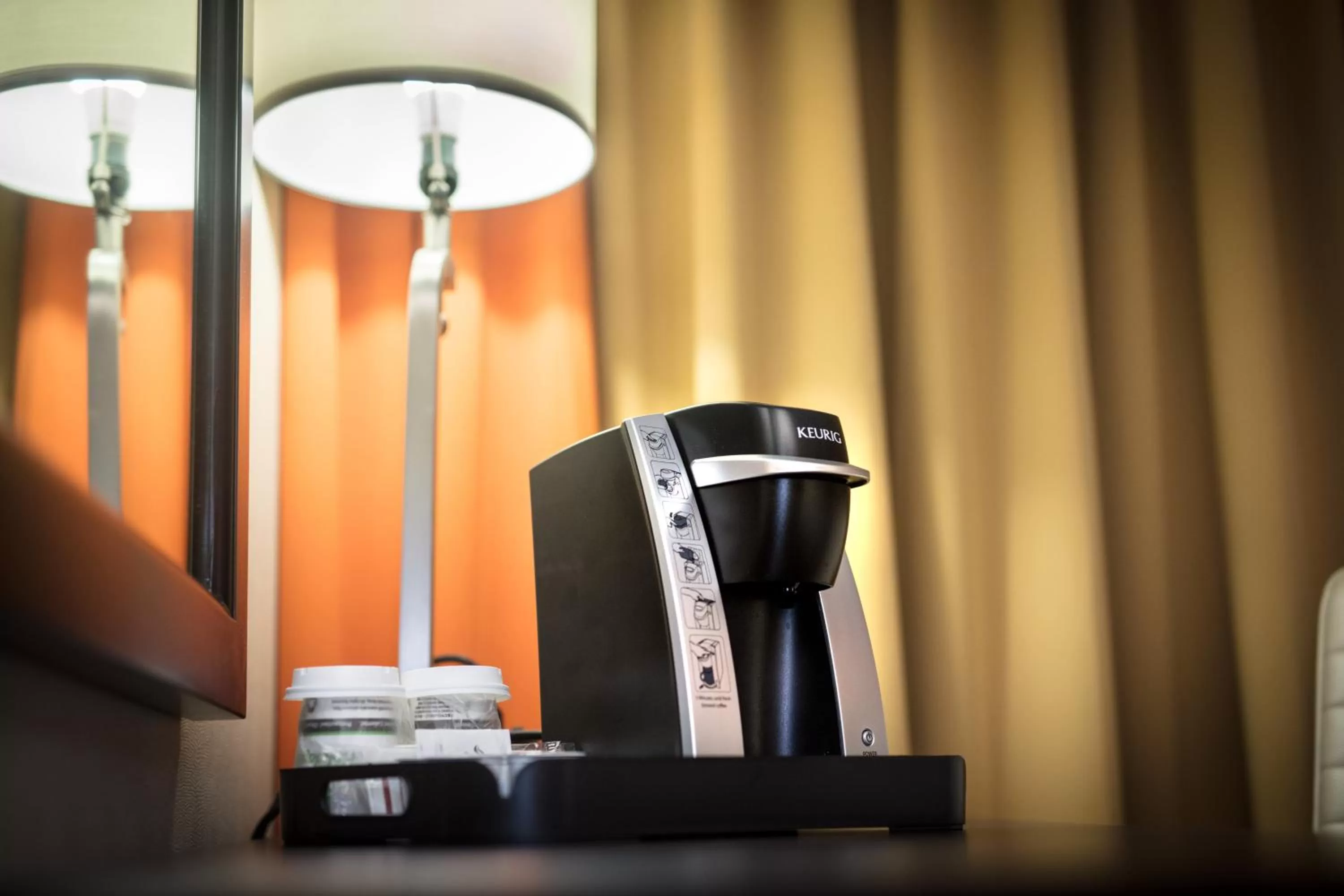 Photo of the whole room in Wyndham Rochester Downtown