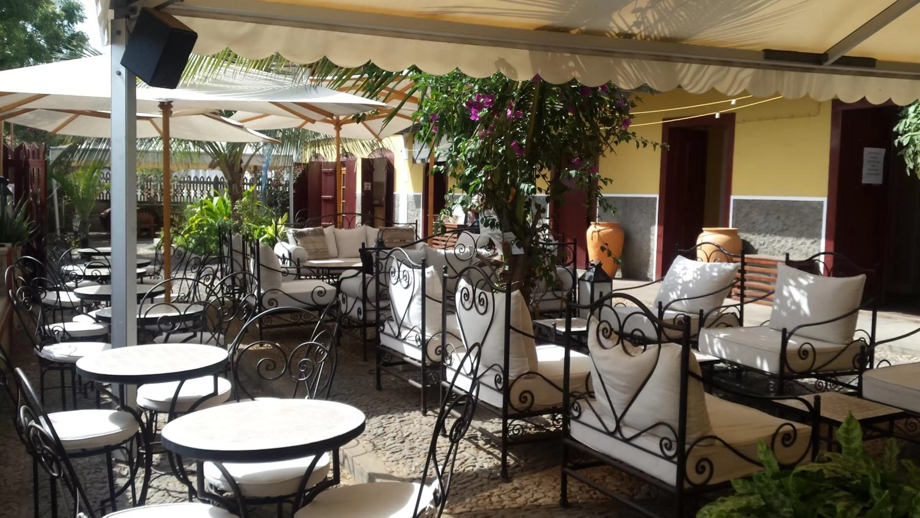 Patio in The Colonial Guest House