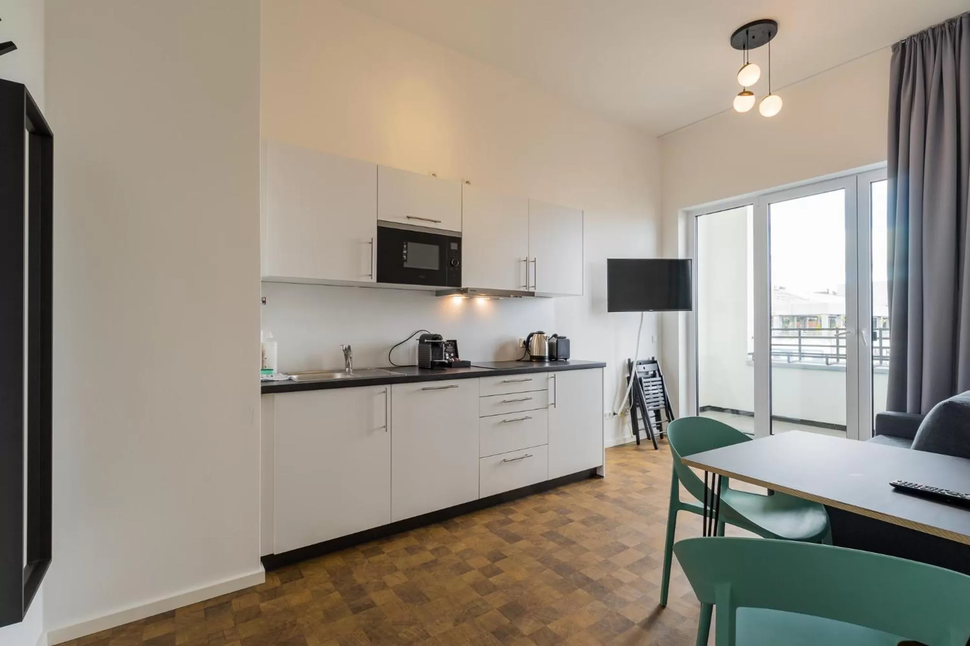 Kitchen or kitchenette in Nena Apartments Hermannplatz