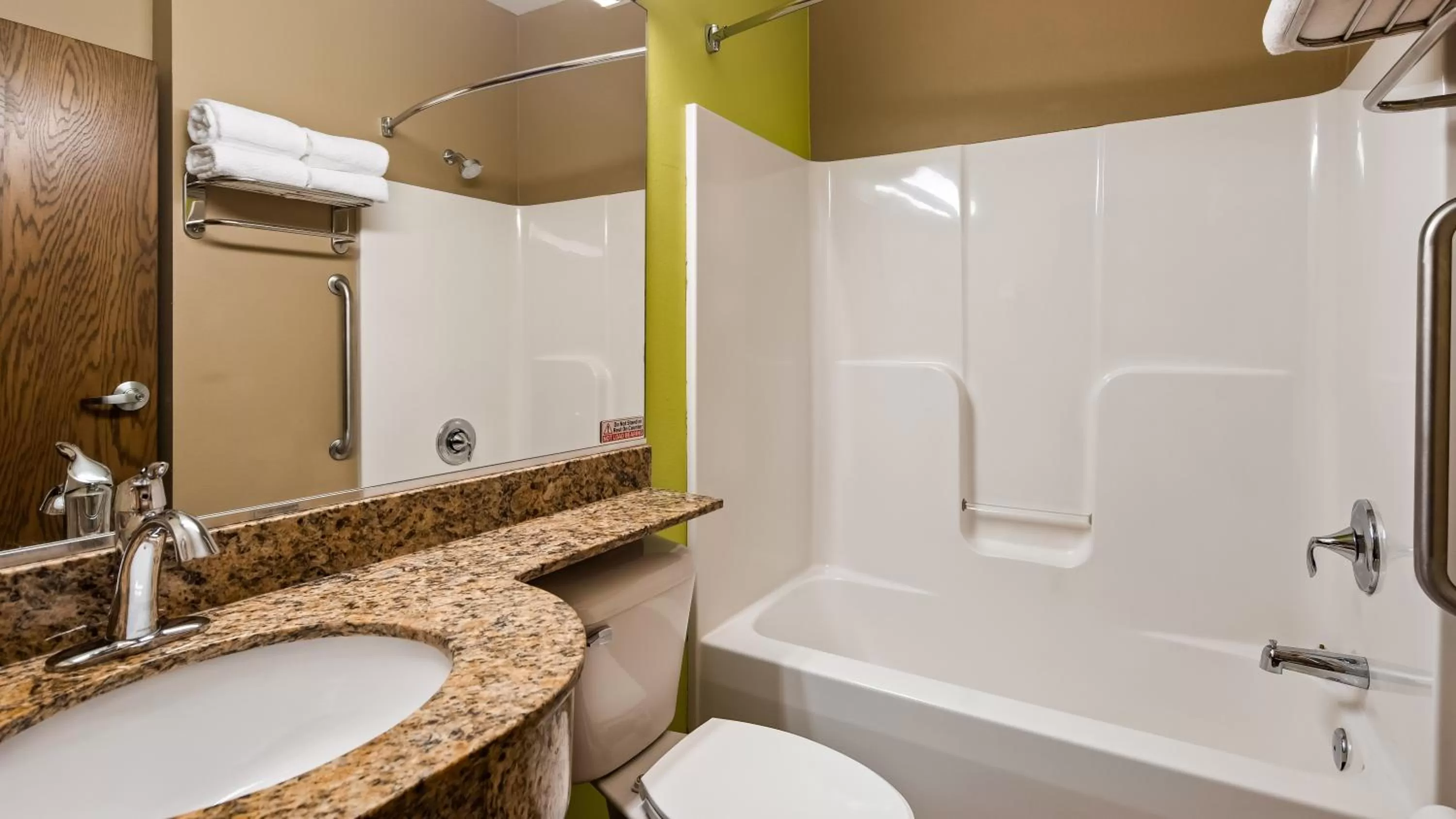 Shower in SureStay Plus Hotel by Best Western Buckhannon