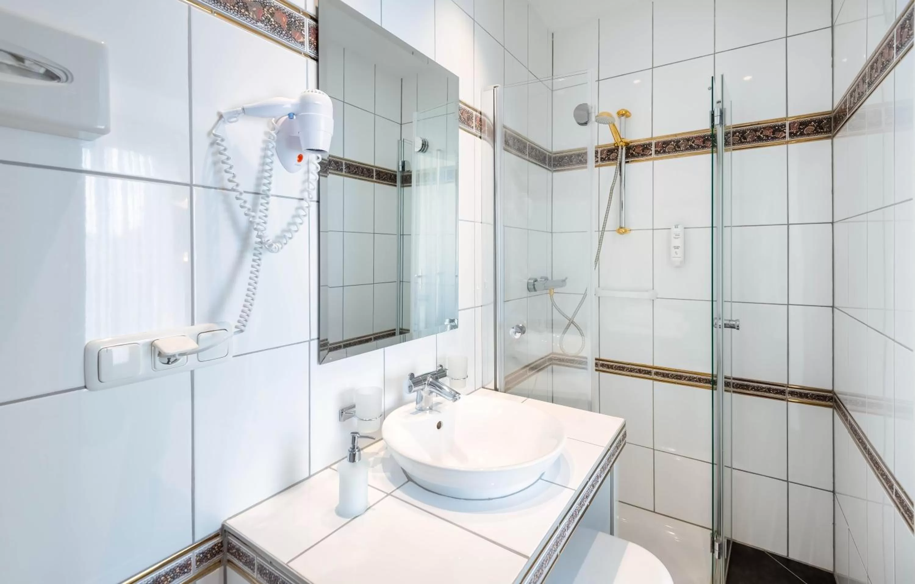 Bathroom in ALPHA HOTEL Hermann von Salza