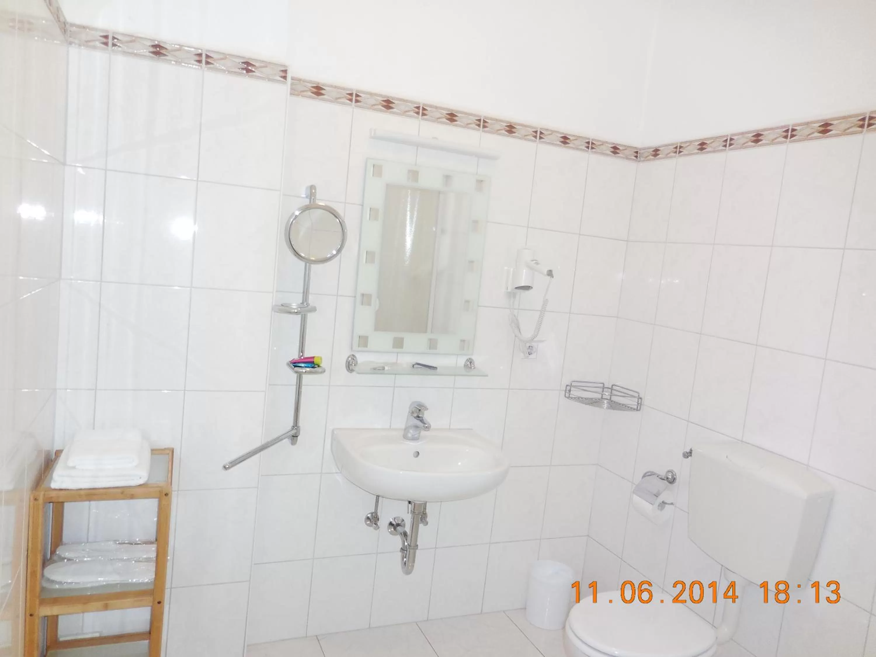 Toilet in Hotel Athos