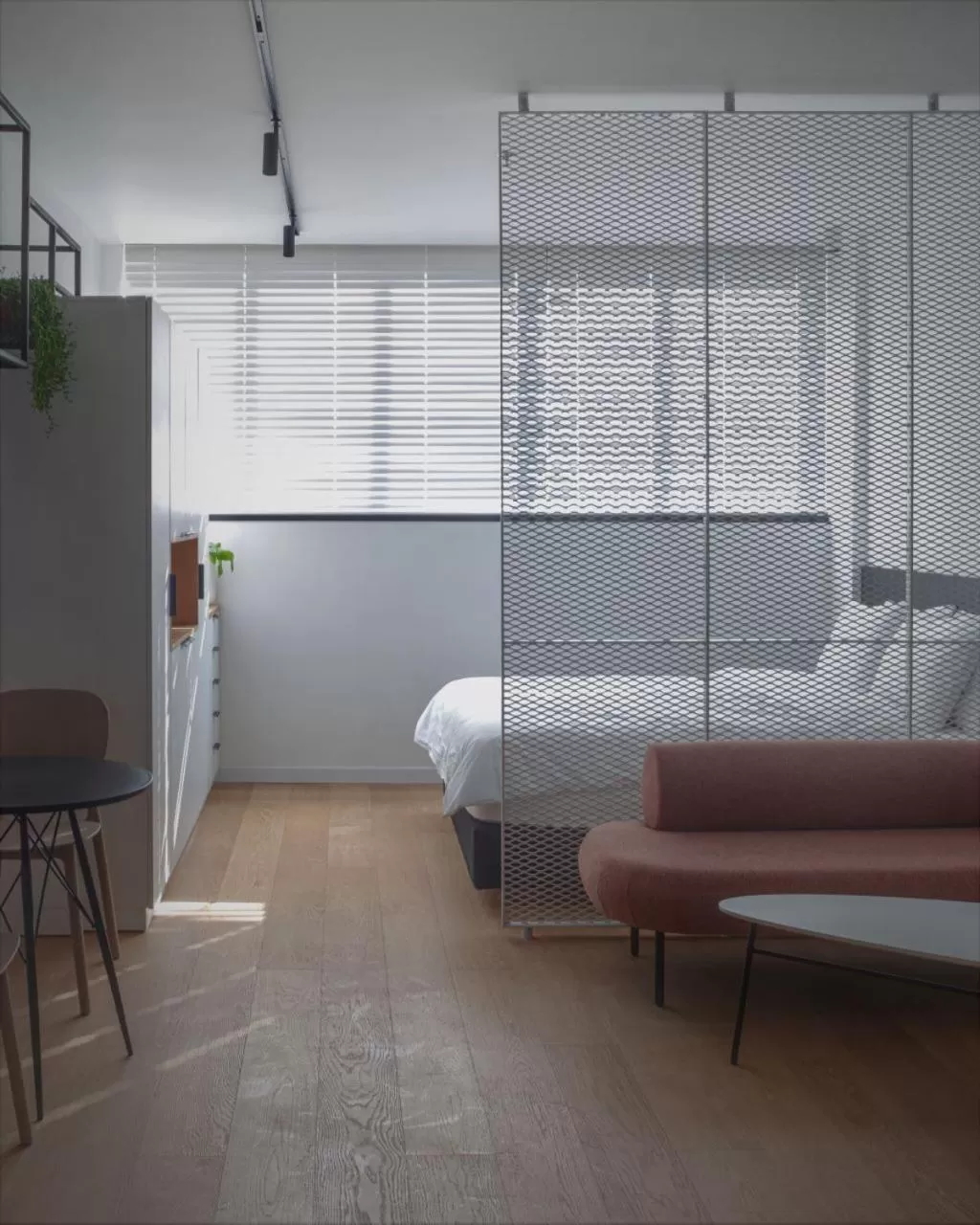 Living room in DeBlox living - Ben Avigdor Apartments