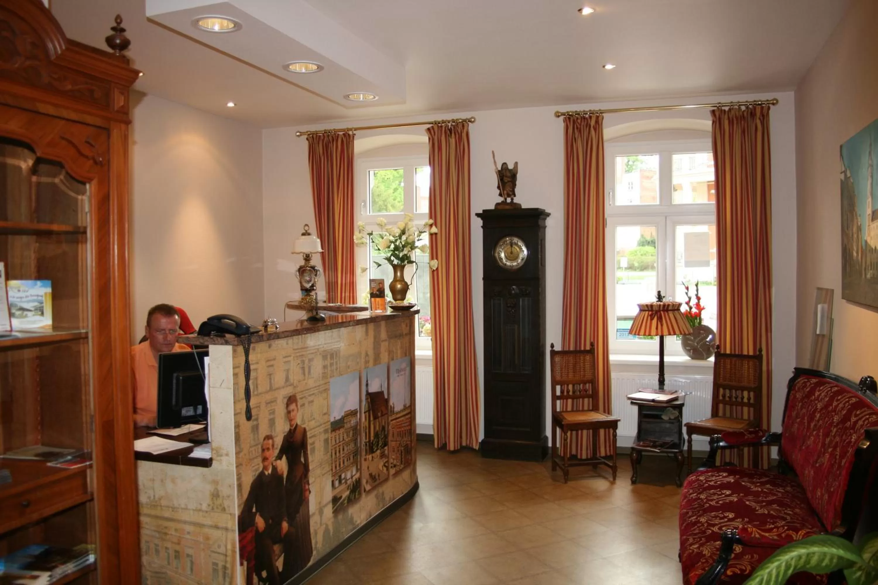 Lobby or reception in Hotel Alt Görlitz