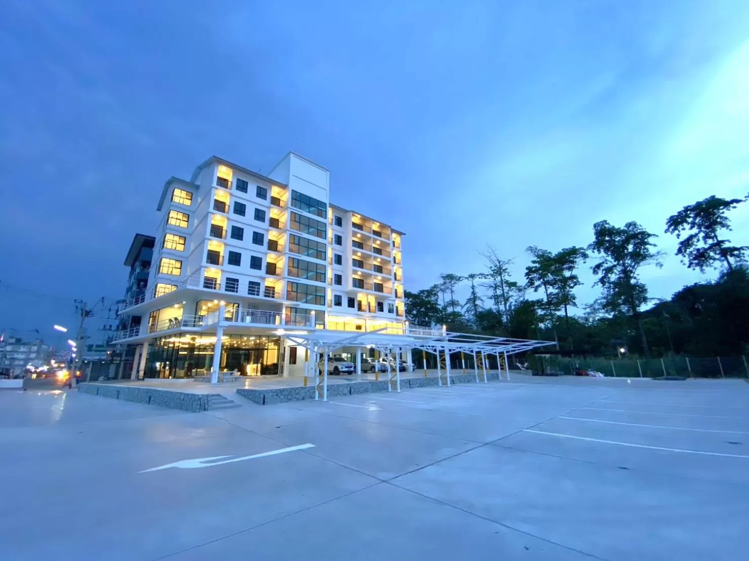 Property building in GEEN Hotel Chonburi