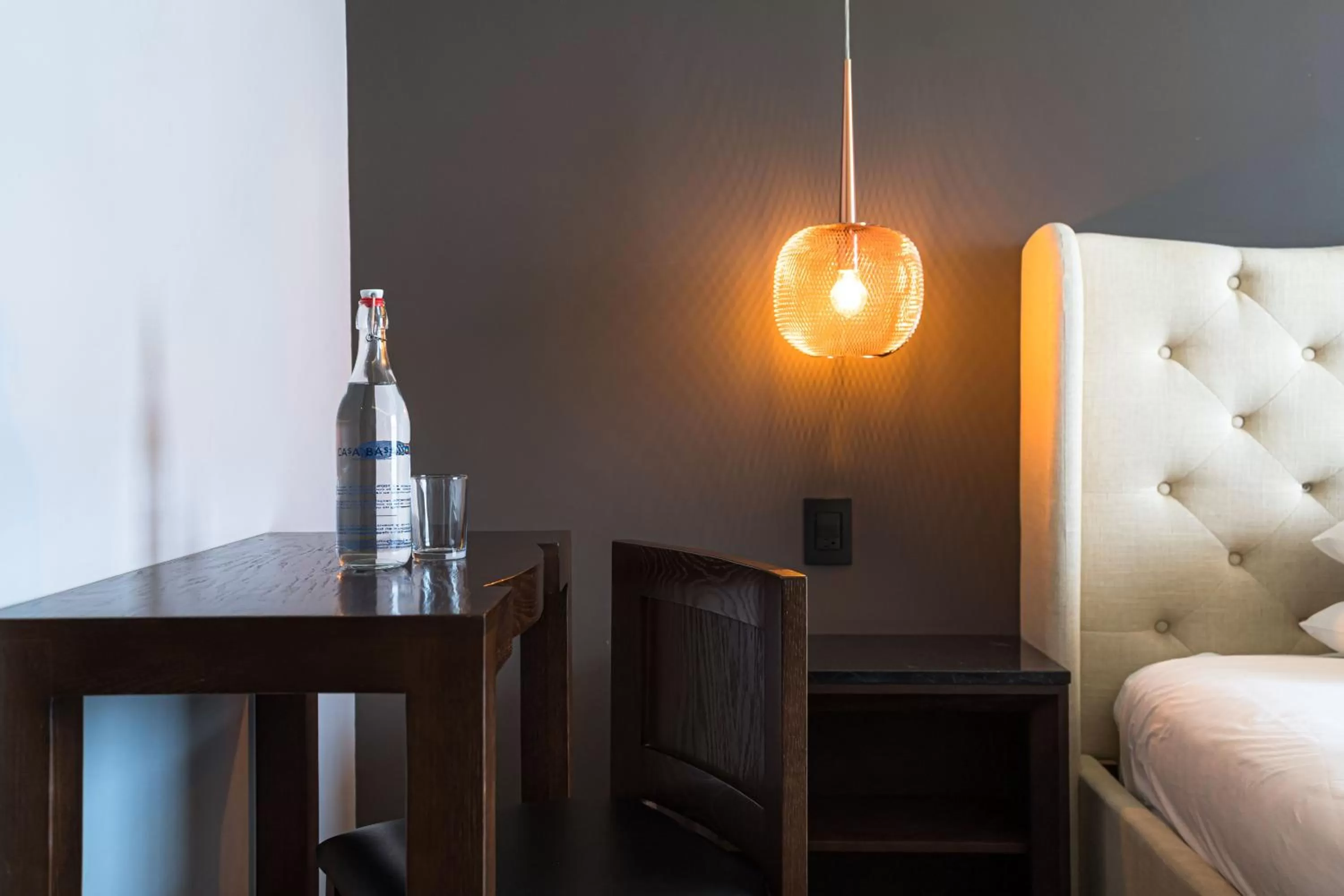 Seating area in Casa Basalto