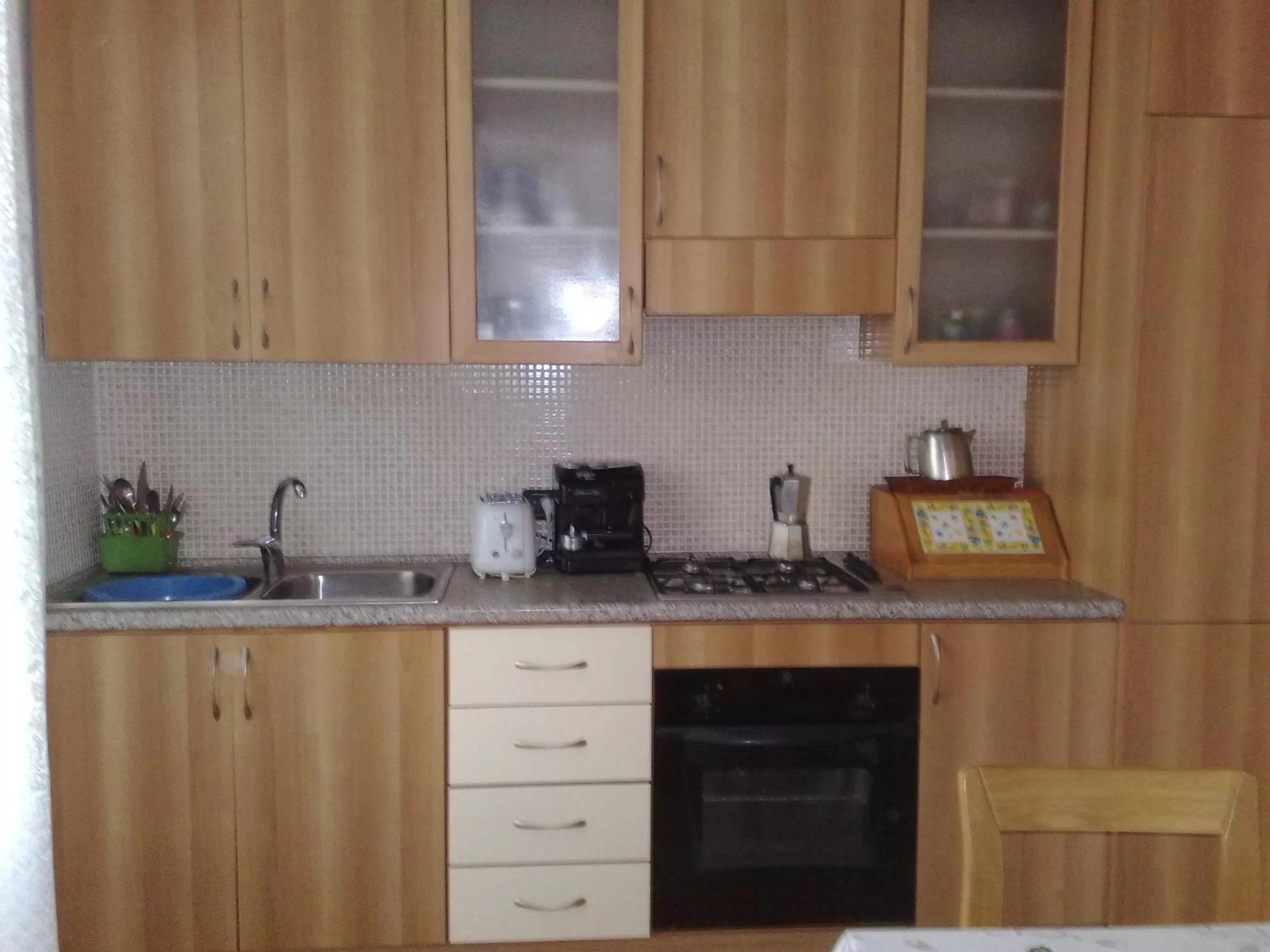 Communal kitchen in Villa Stefy