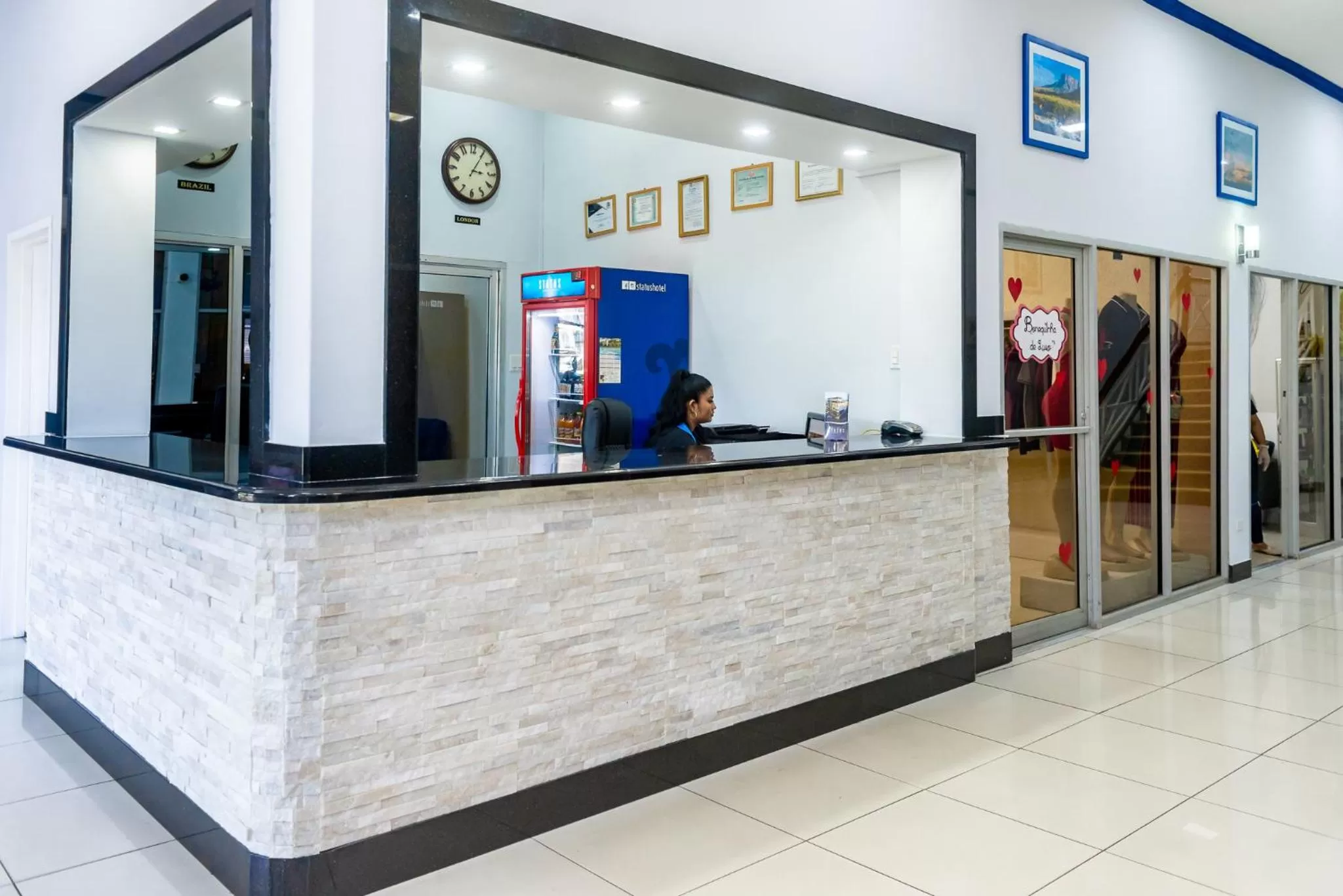 Lobby or reception, Lobby/Reception in Status International Hotel