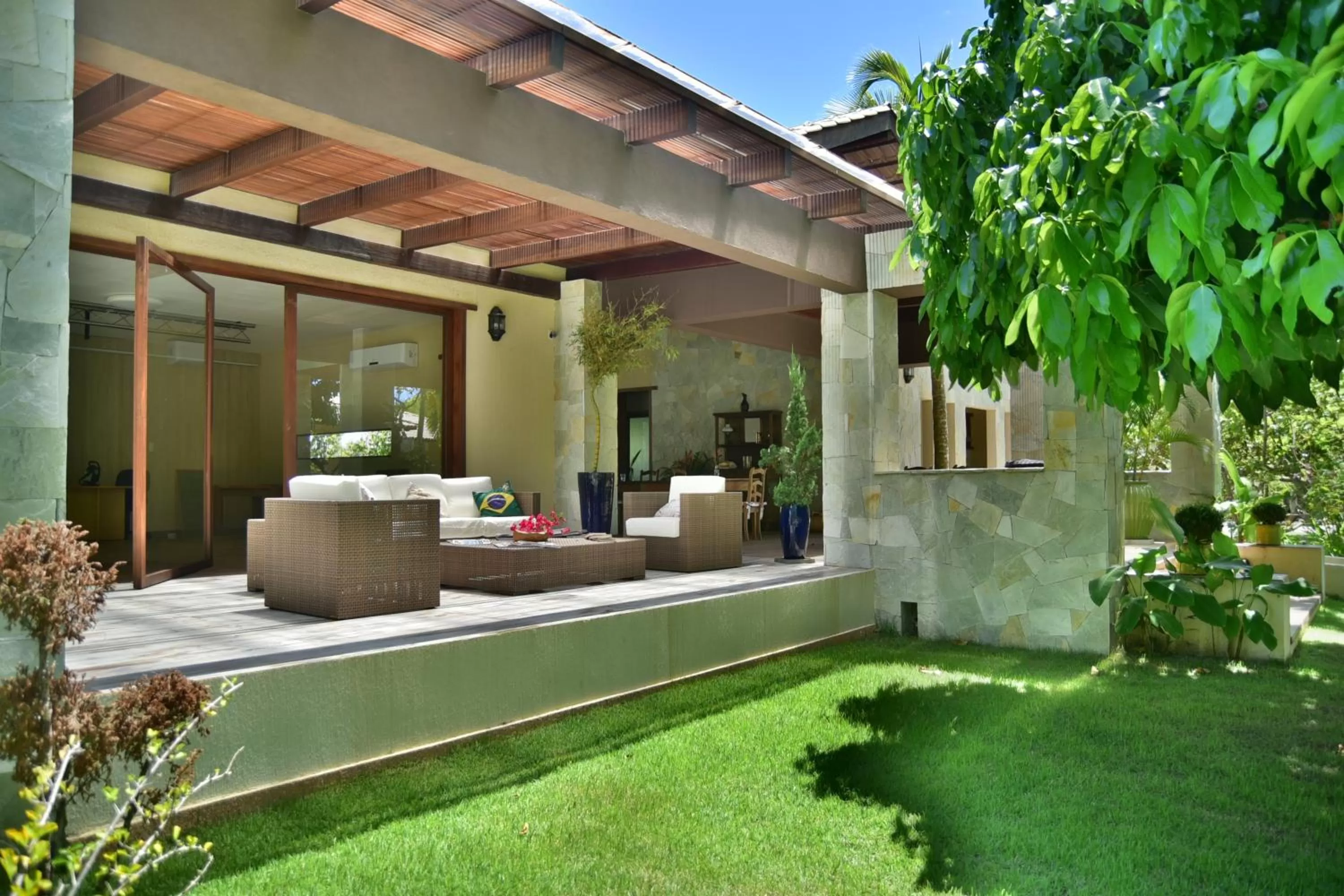 Balcony/Terrace in Pousada Sitio da Bia