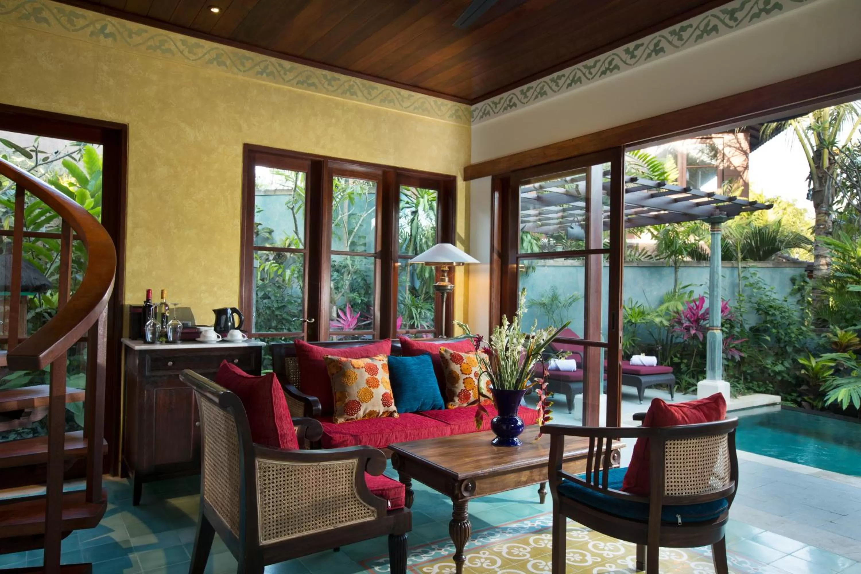 Living room in Dwaraka The Royal Villas