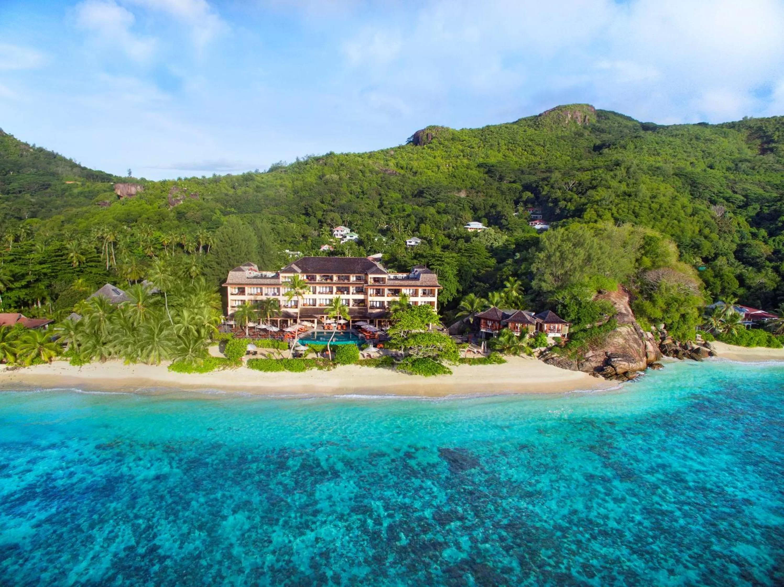 Property building in DoubleTree by Hilton Seychelles Allamanda Resort & Spa