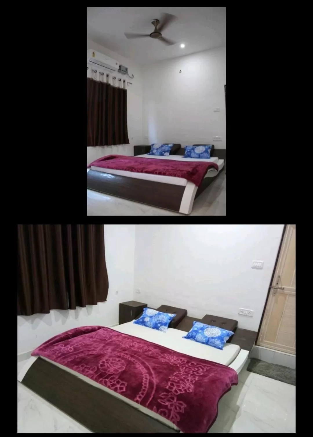 Bed in Best B&B in Orchha