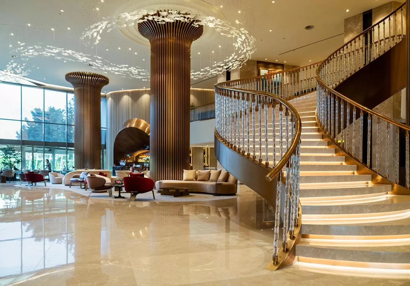 Lobby or reception in InterContinental Istanbul by IHG