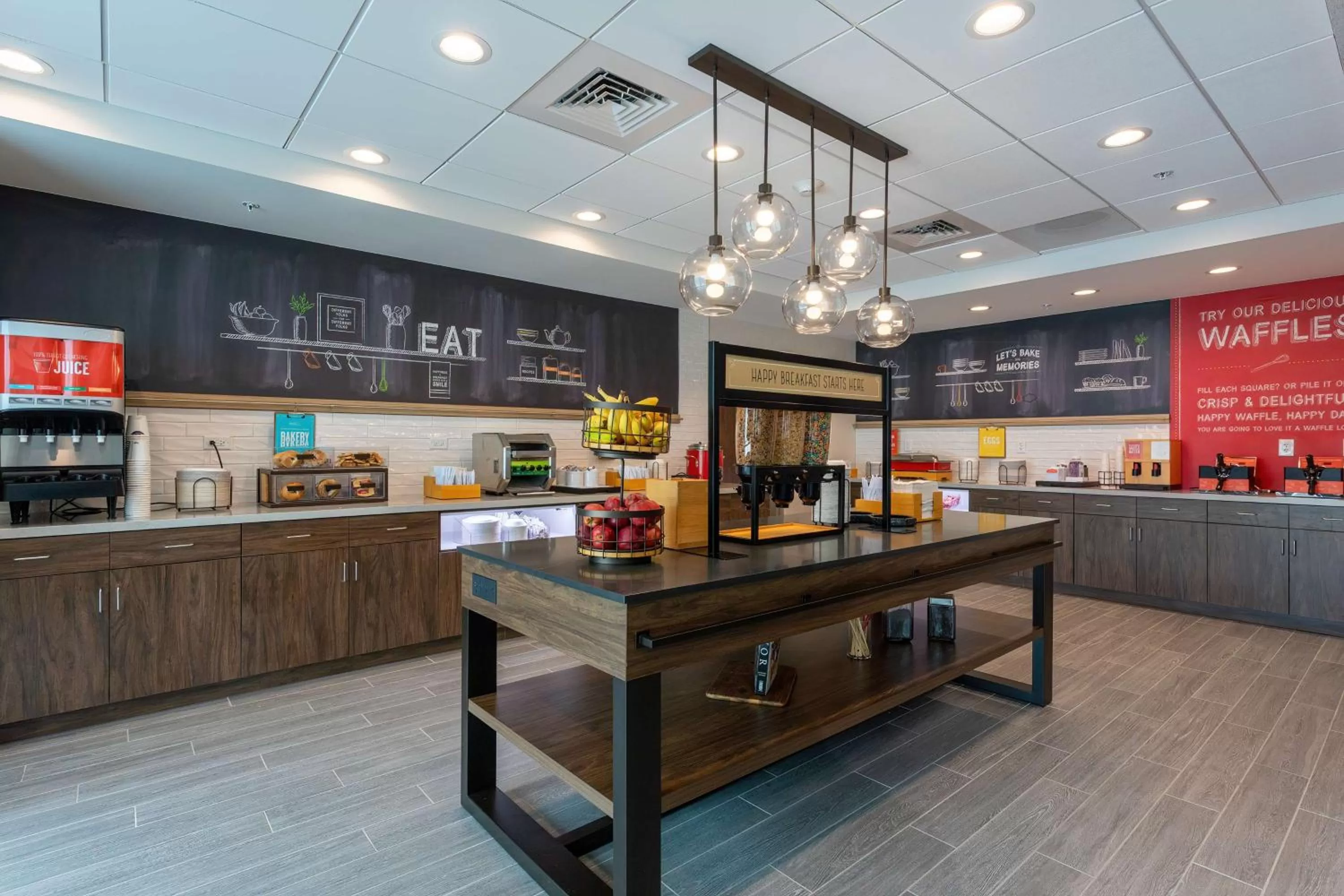 Breakfast in Hampton Inn Marianna I-10