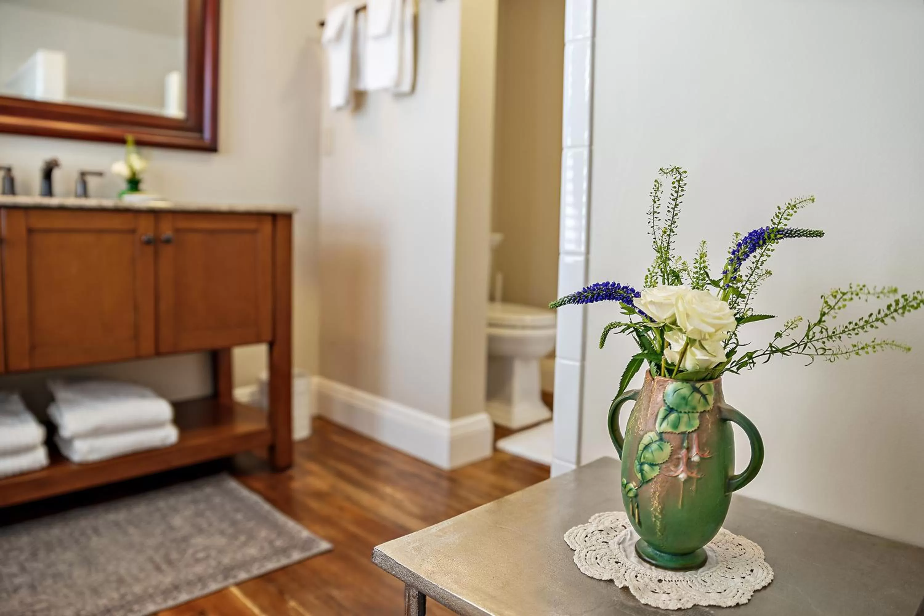 Bathroom in McCully House Inn