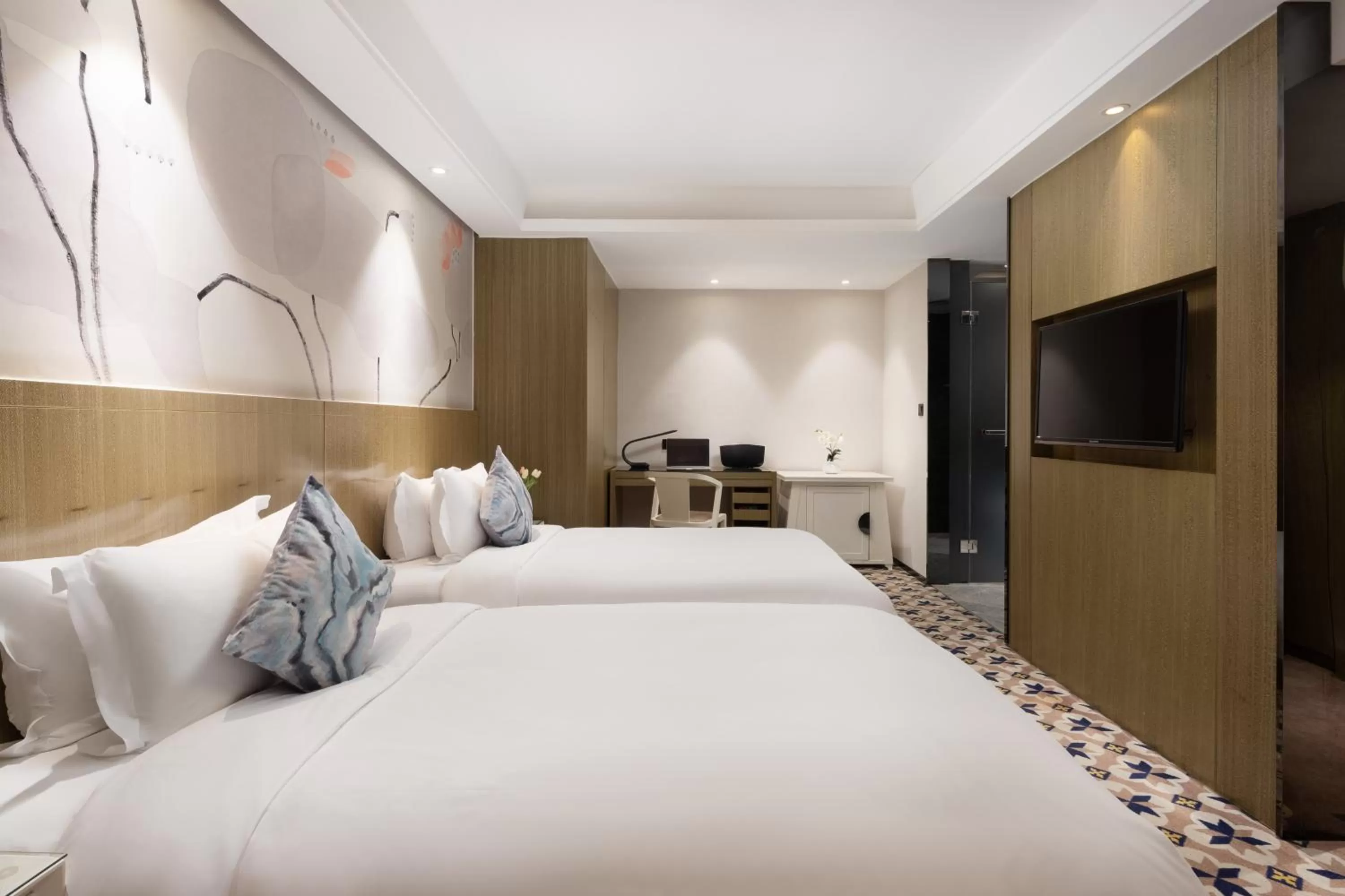 Photo of the whole room, Bed in Paco Hotel Gangding Metro Guangzhou