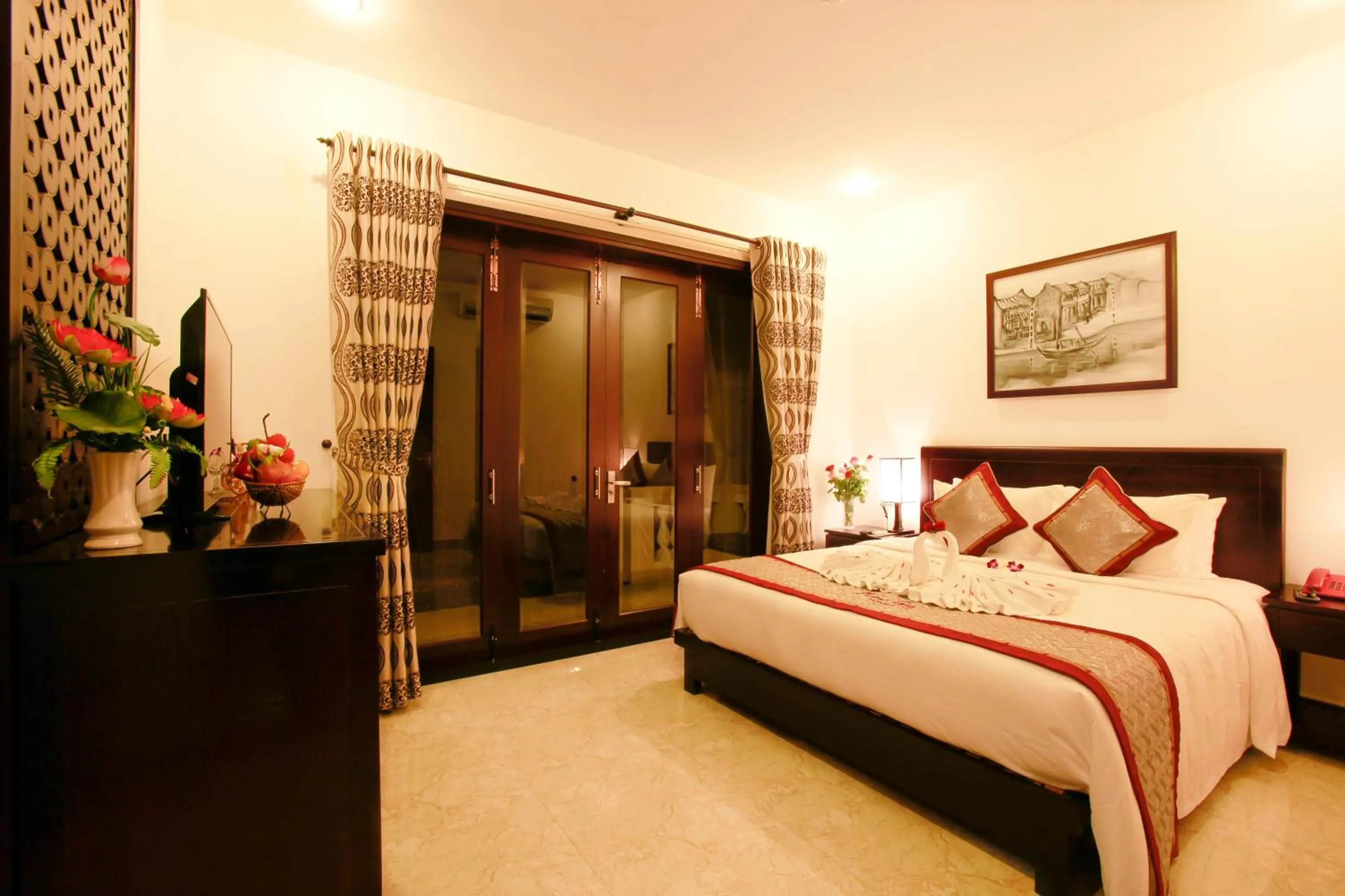 Photo of the whole room, Bed in Pham Gia Boutique Villa