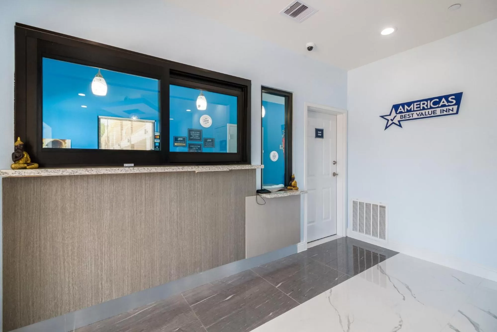 Lobby or reception in Americas Best Value Inn- Aldine Westfield
