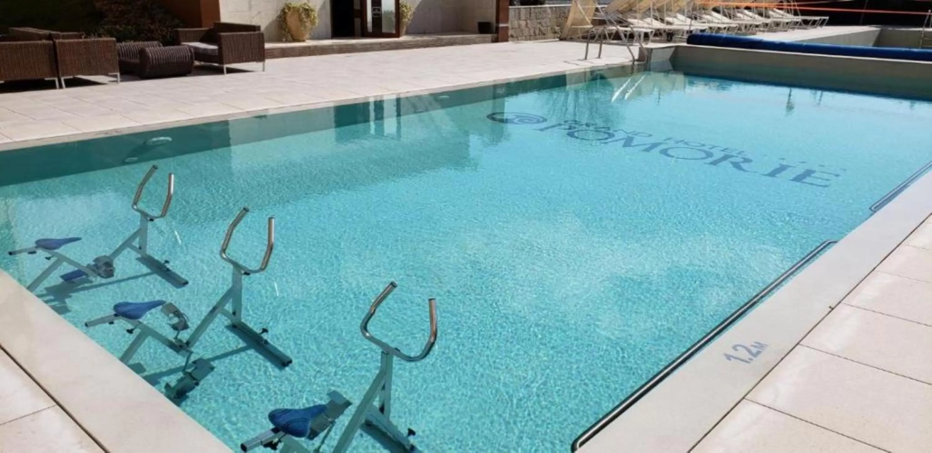 Swimming pool in Grand Hotel Pomorie - Medical spa