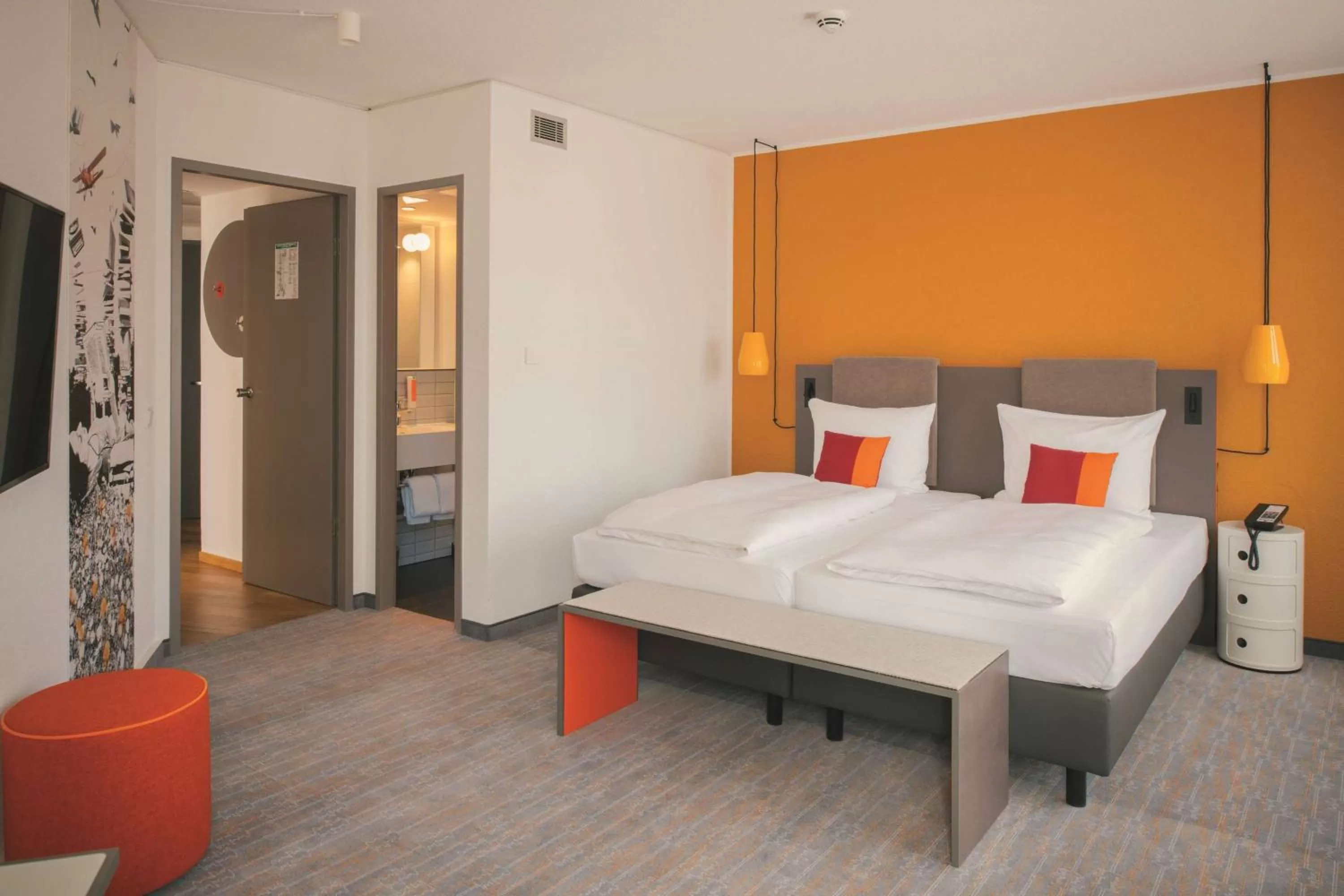 Bed in Vienna House Easy by Wyndham Leipzig