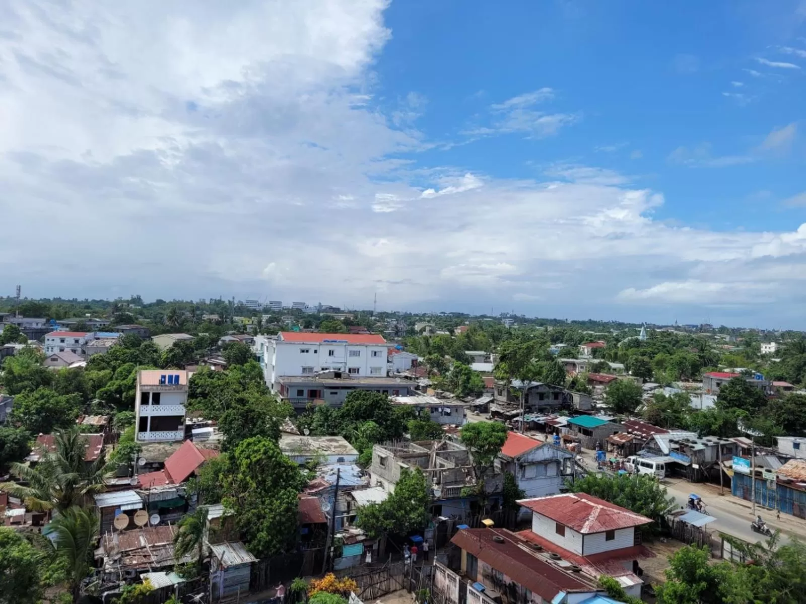 City view in Le Majestic Toamasina Hotel