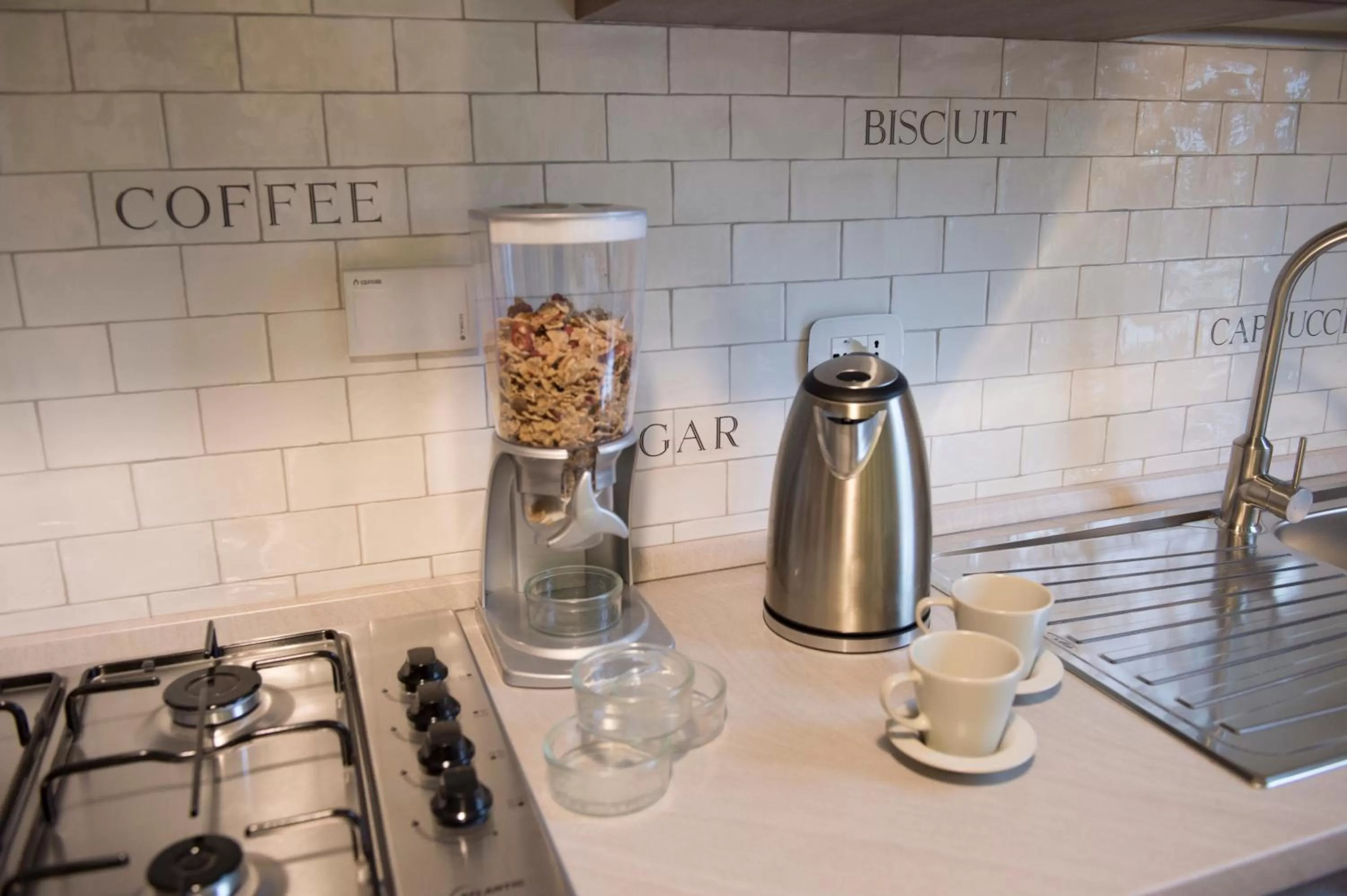 Coffee/tea facilities, Kitchen/Kitchenette in La Filarocca B&B