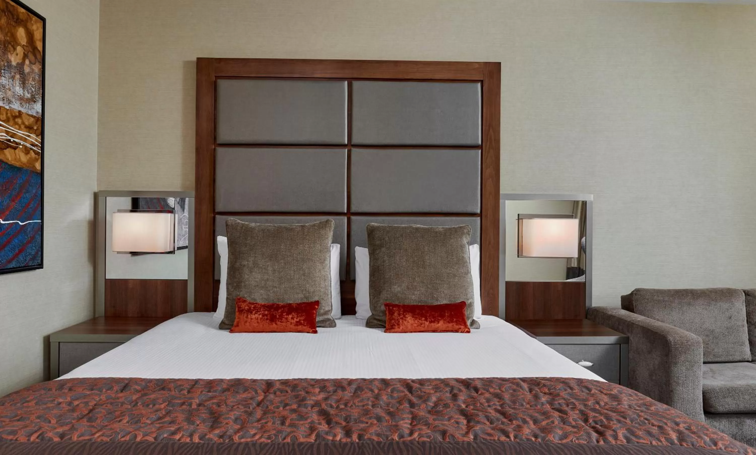 Bed in Leonardo Royal London Tower Bridge