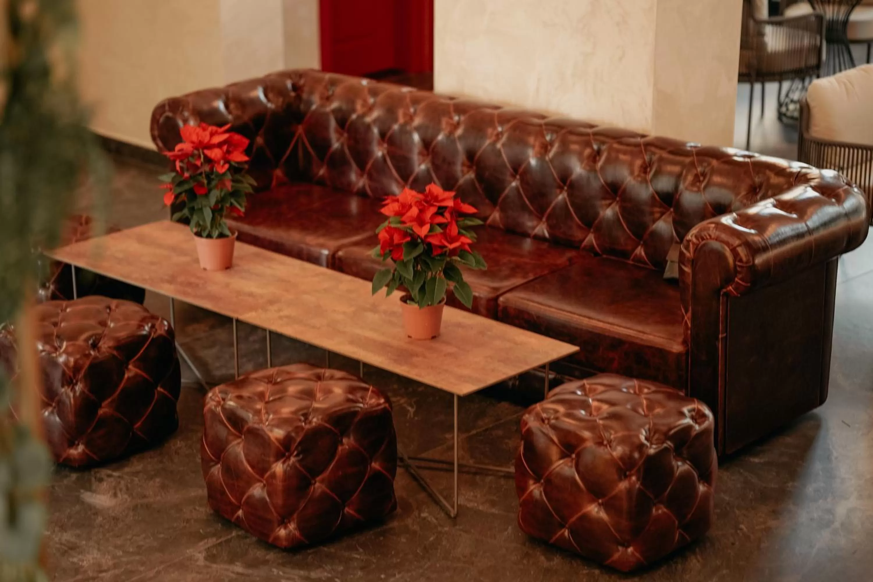 Seating area in Martiness Hotel Durres