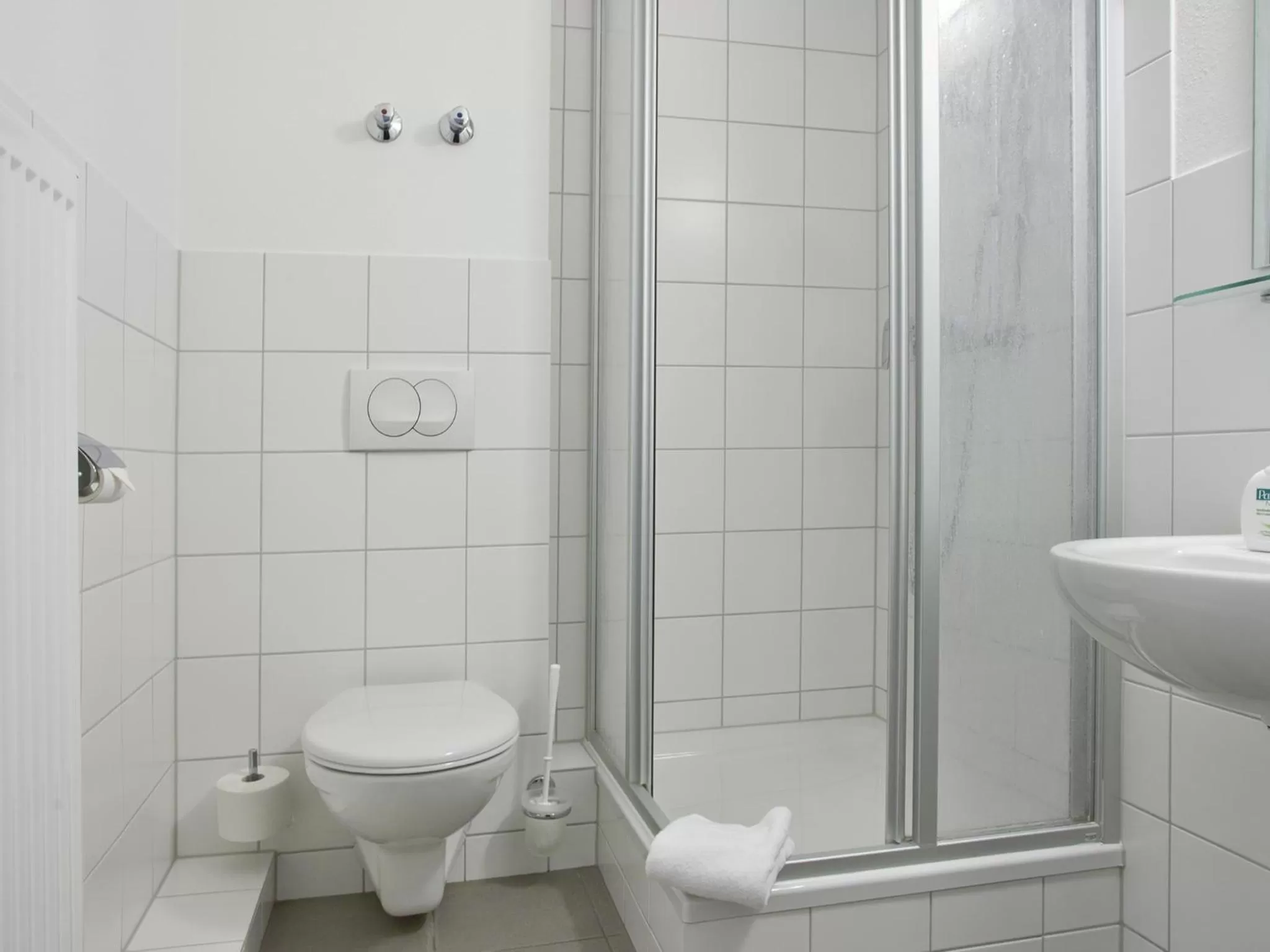 Bathroom in hotelo Heidelberg