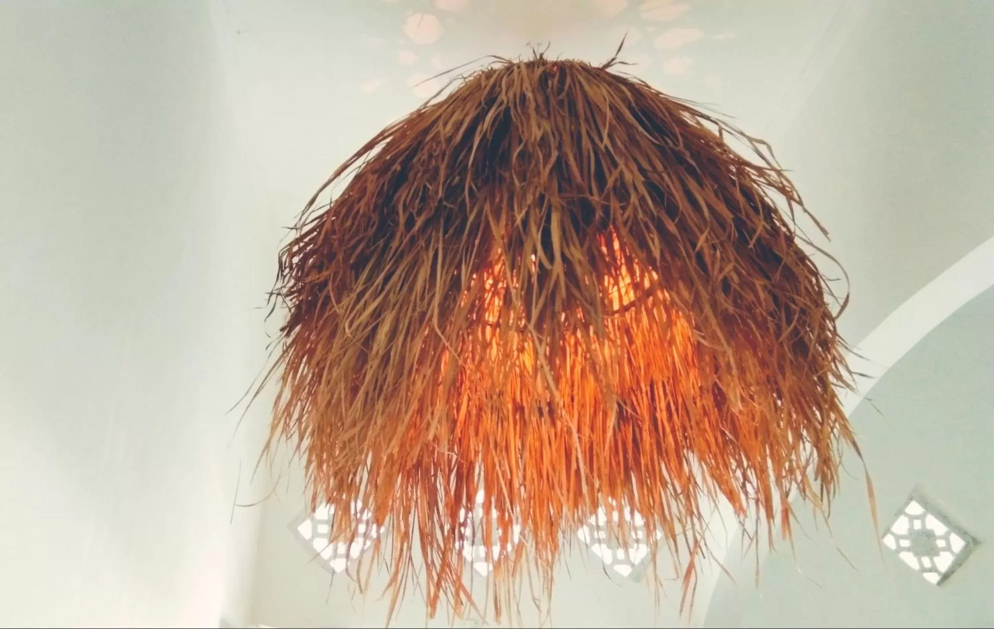 Decorative detail in Café des Arts Gili Air