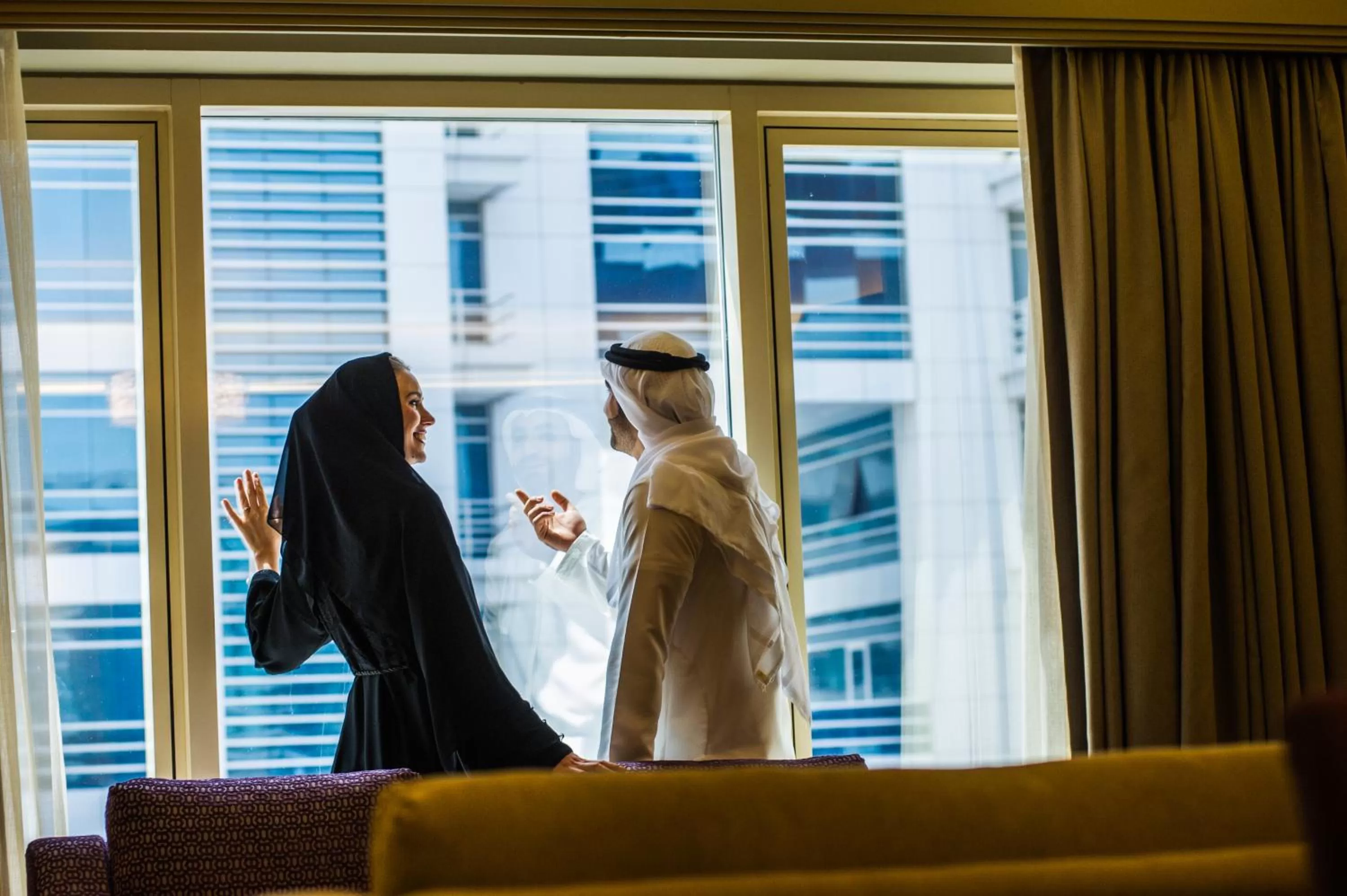 Guests in Somewhere Hotel Apartment