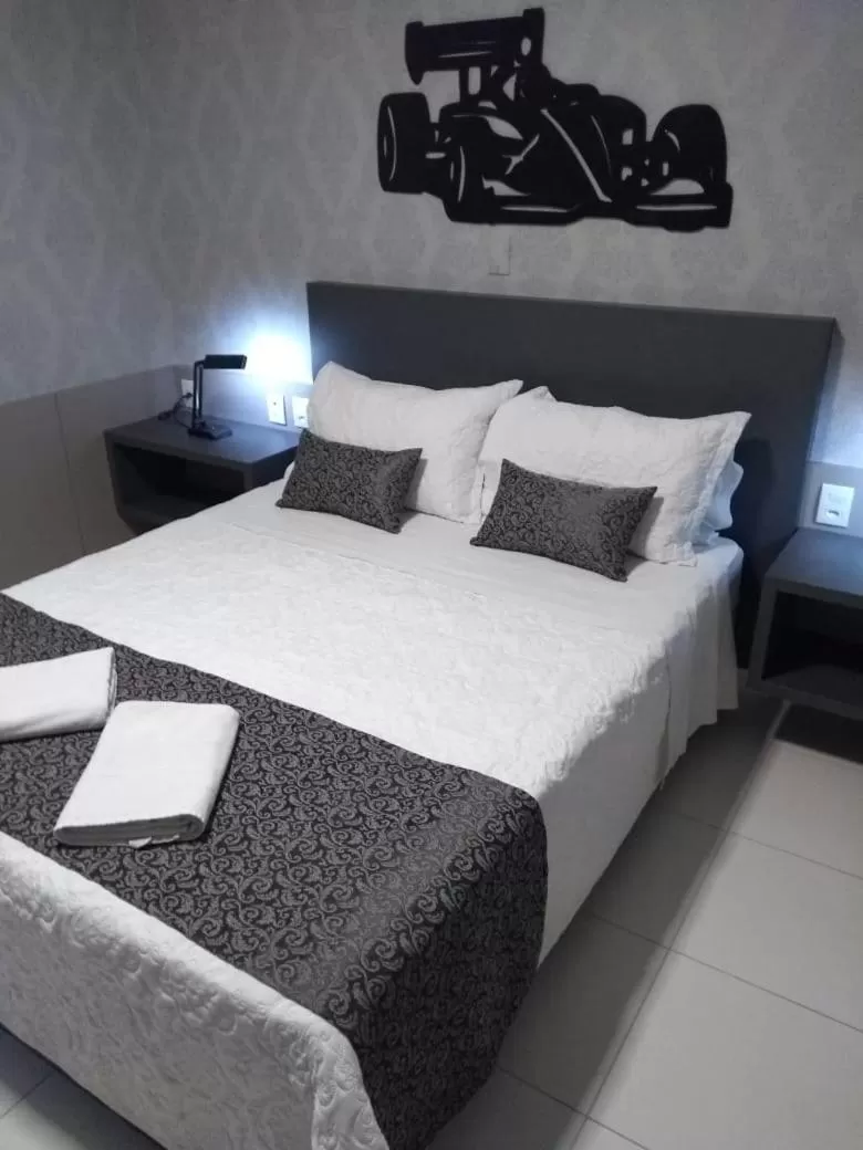 Bed in Hotel Ville House Premium