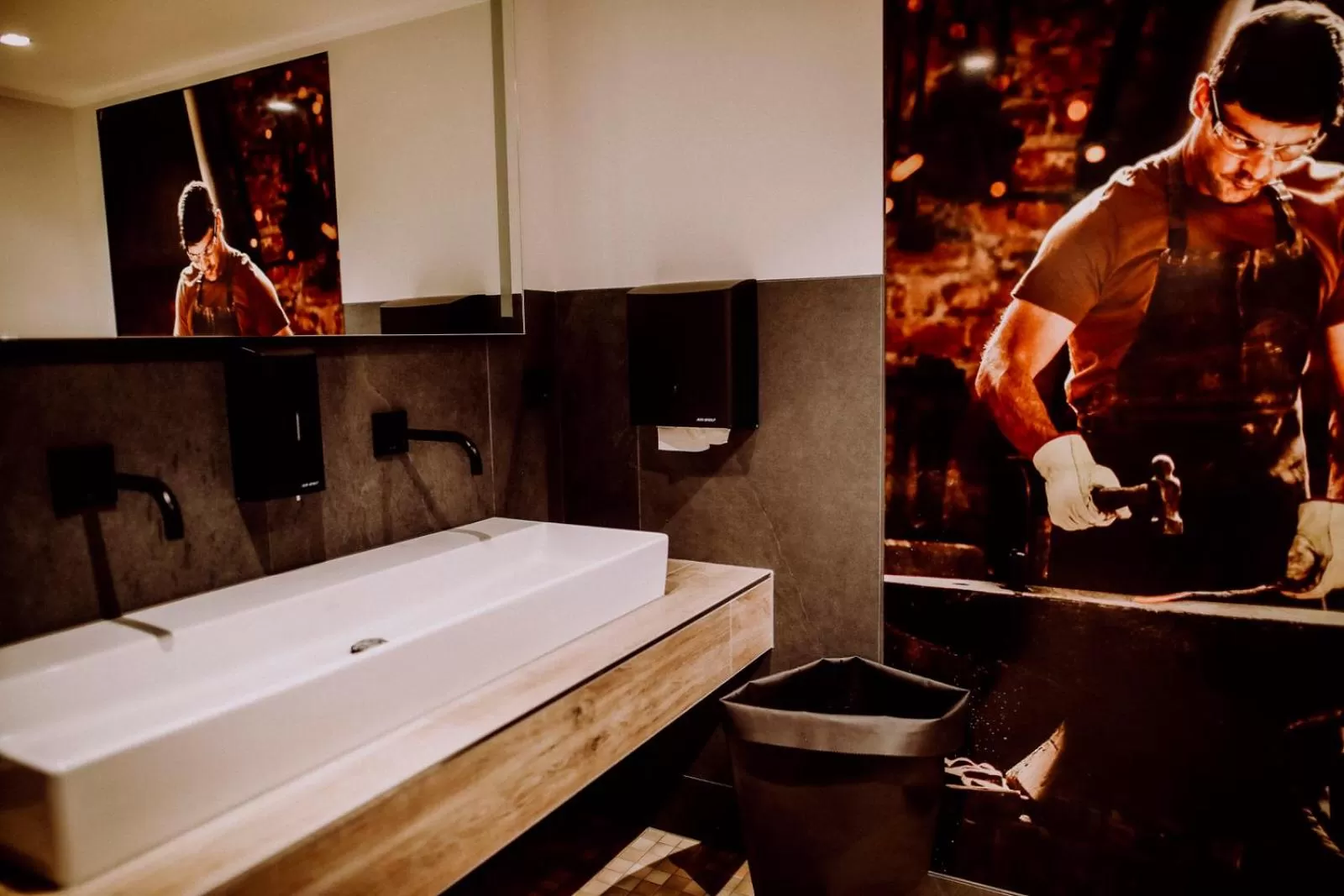 Toilet in Romantik Hotel Schmiedegasthaus Gehrke