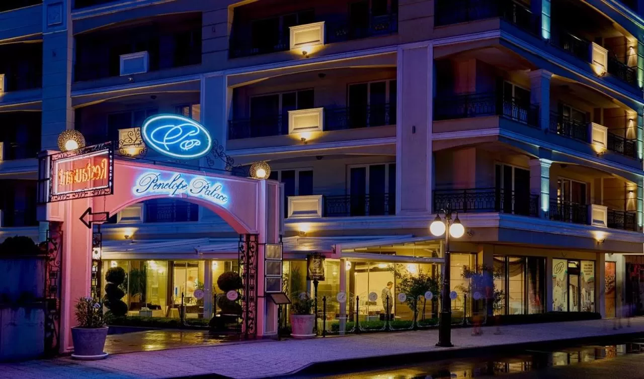 Property building in Penelopa Palace Apart Hotel & SPA