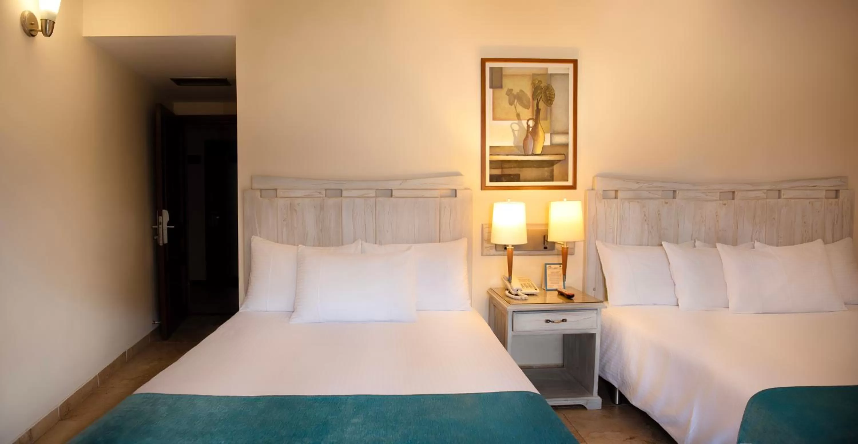 Bed in Hotel Obelisco