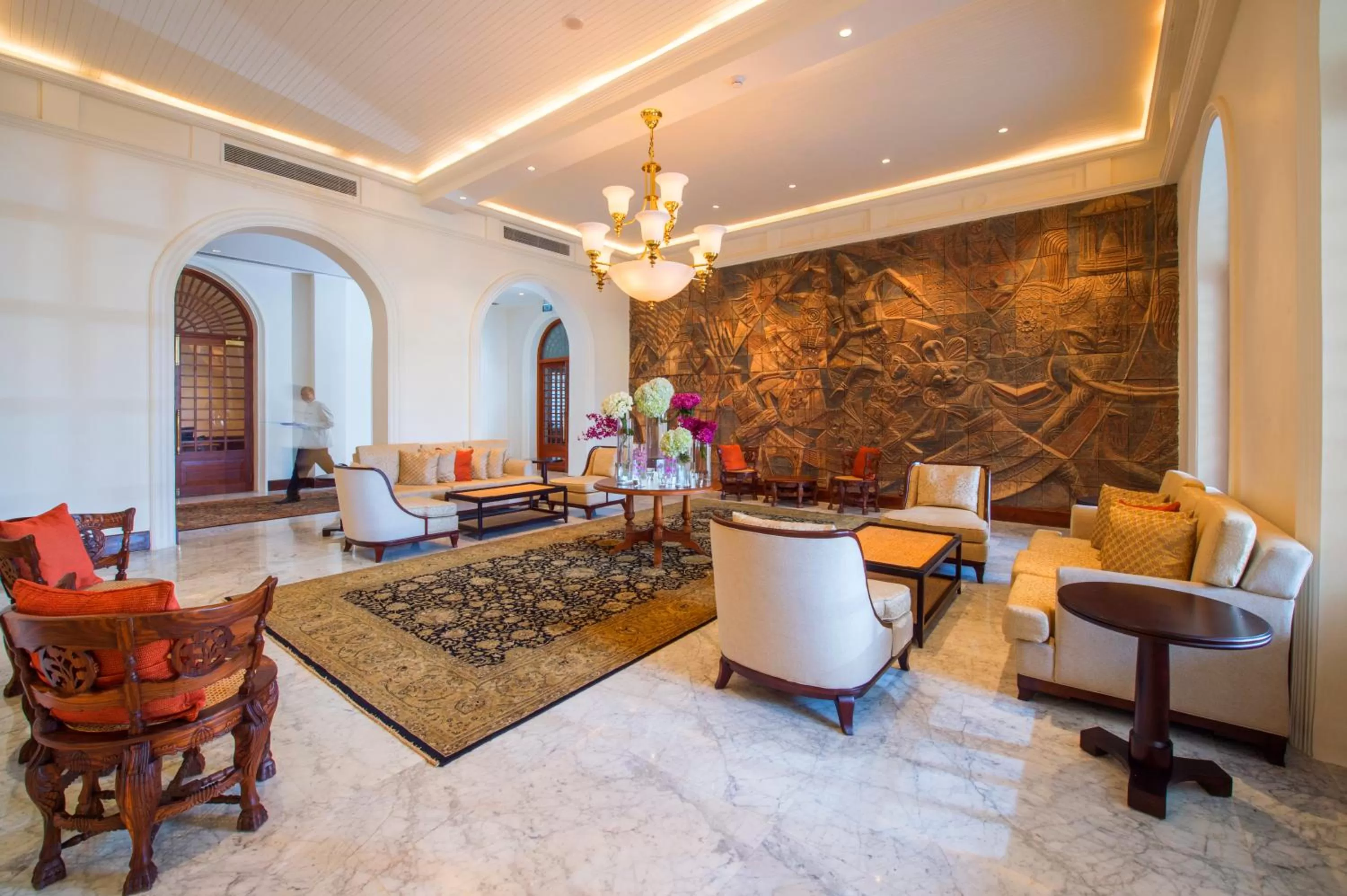 Lobby or reception in Galle Face Hotel