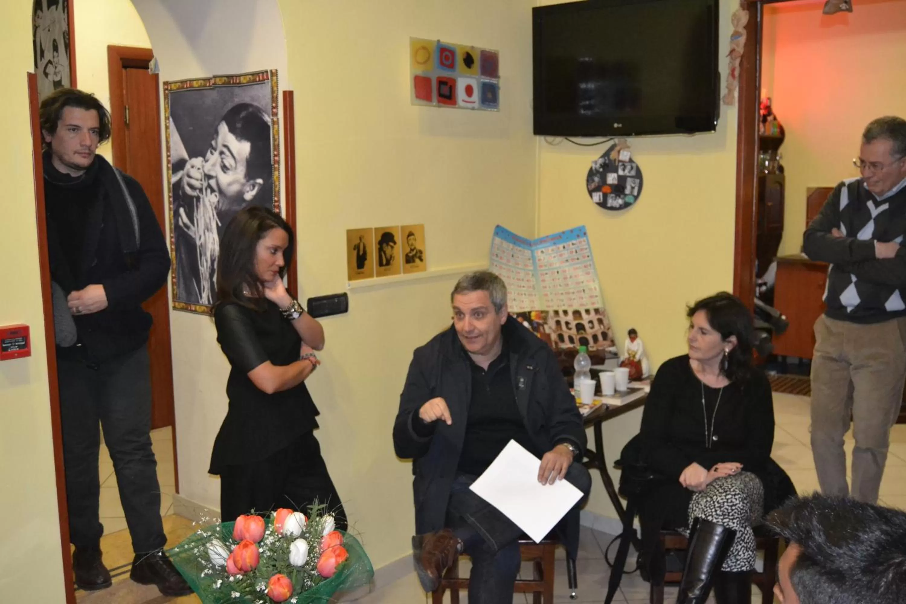 People in Hotel Cineholiday