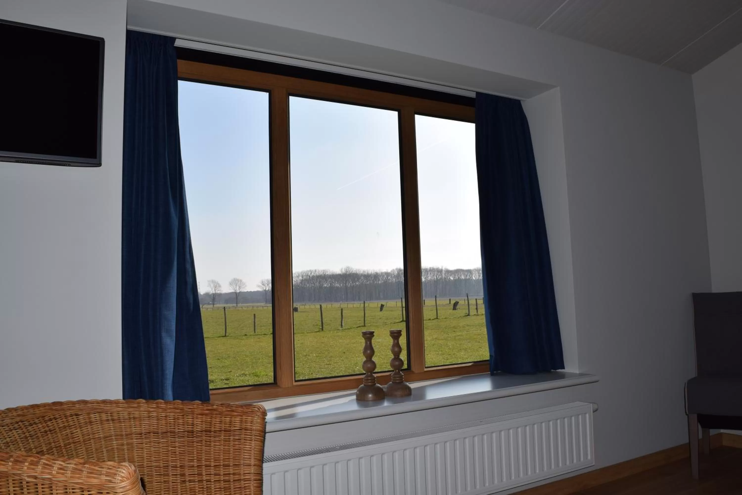 Garden view in B&B De Vossenbarm