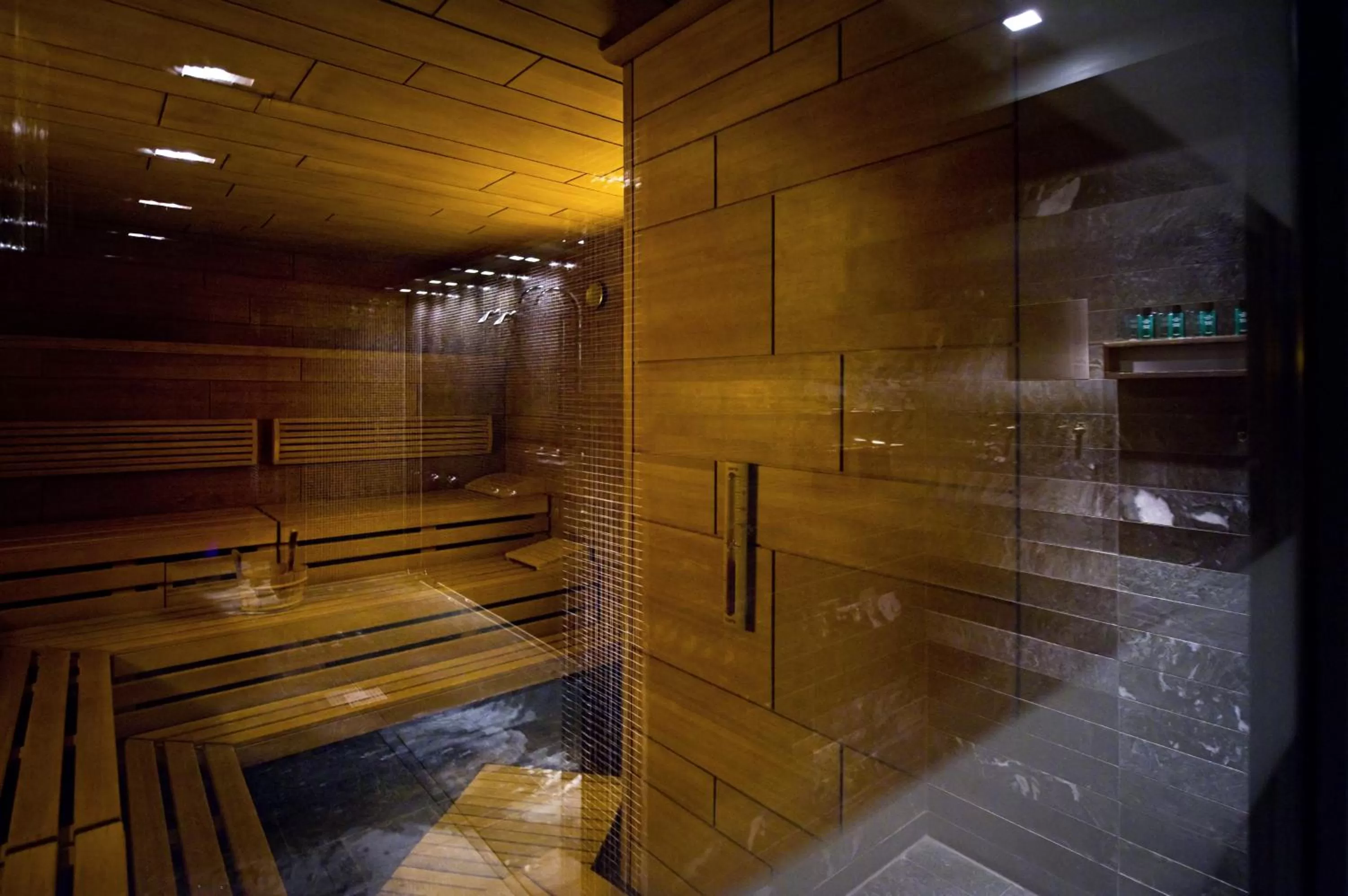 Sauna in Sofitel Munich Bayerpost