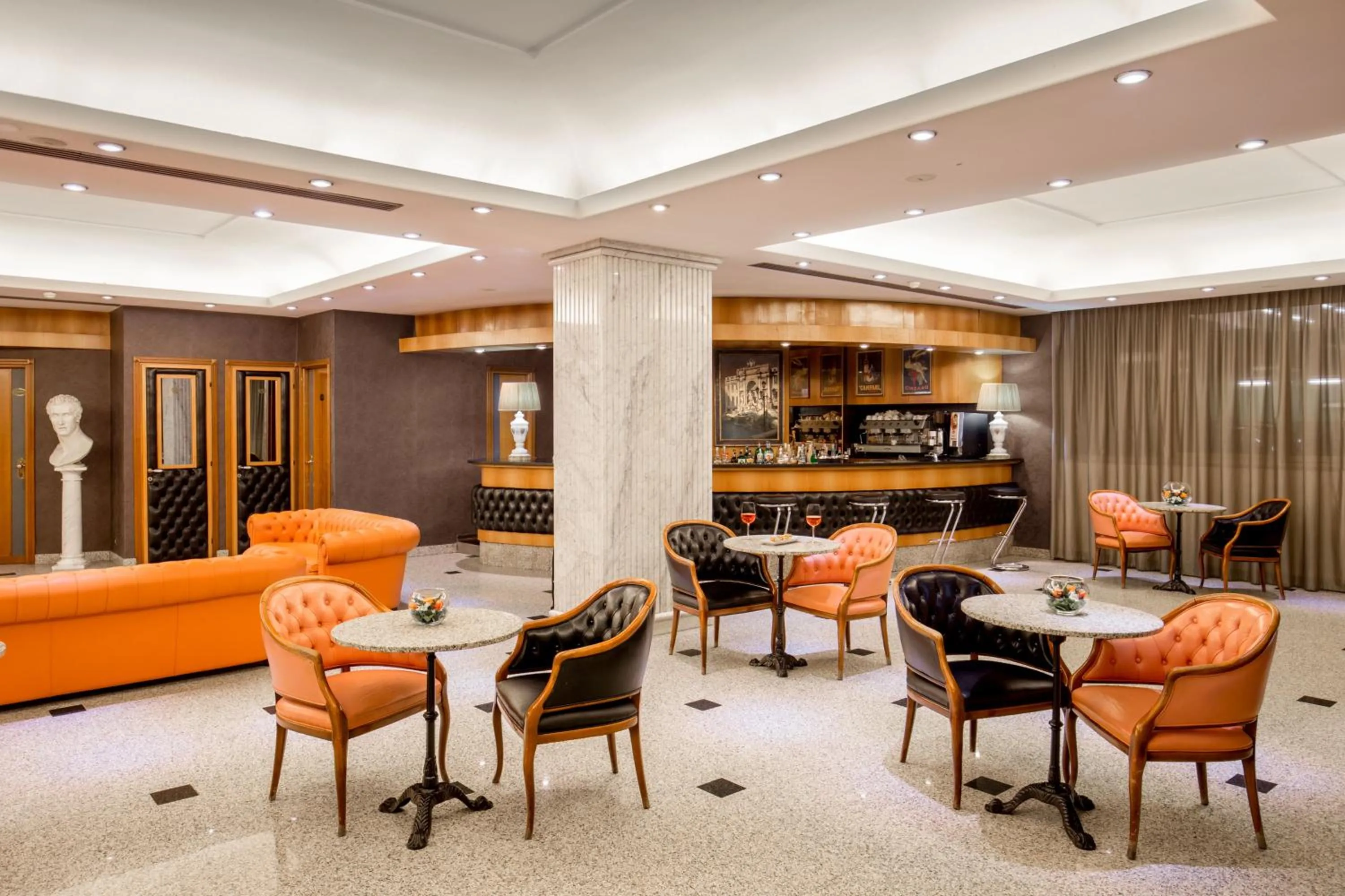 Lounge or bar in Enea Hotel Pomezia