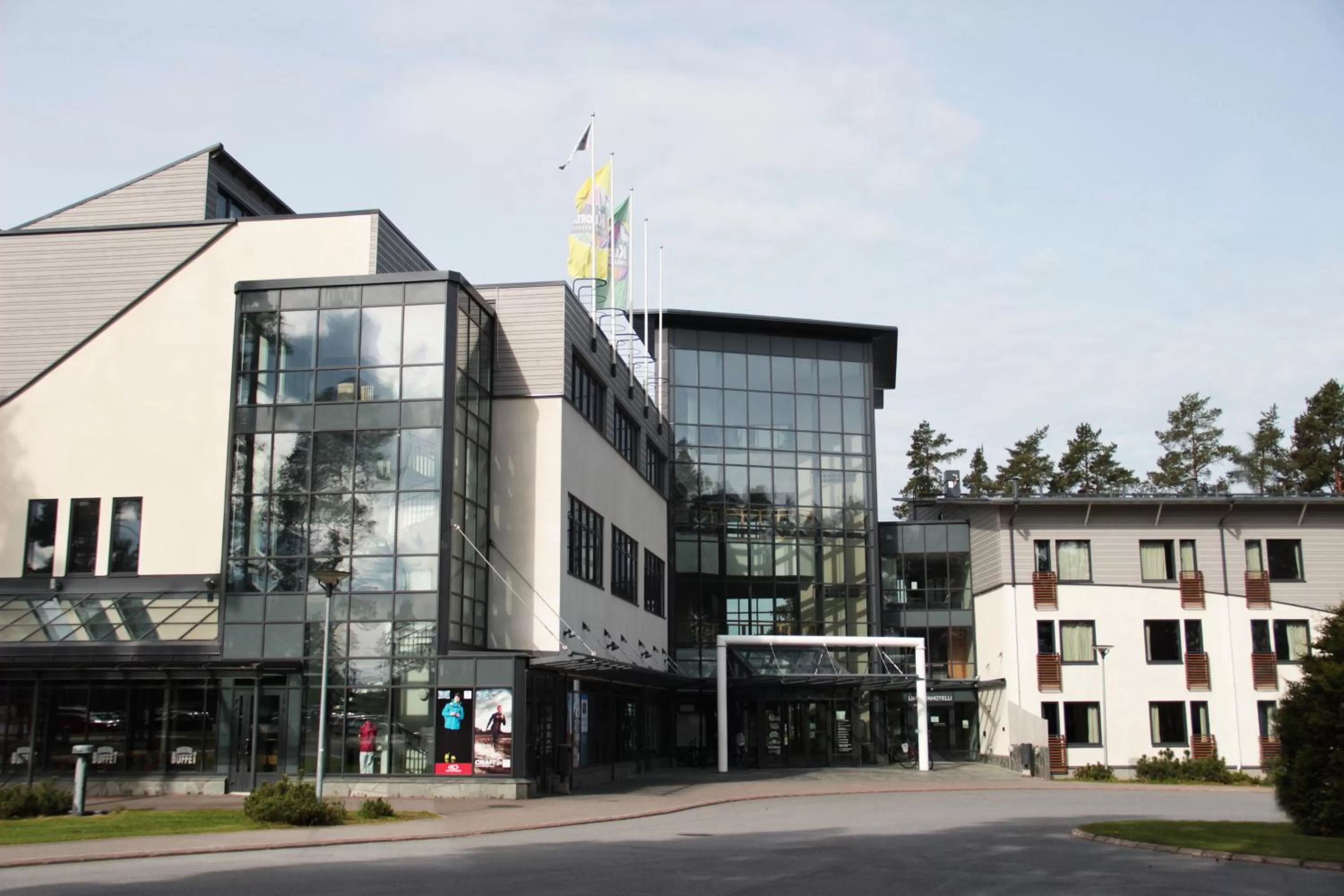 Facade/entrance in Kuortaneen Urheiluopisto